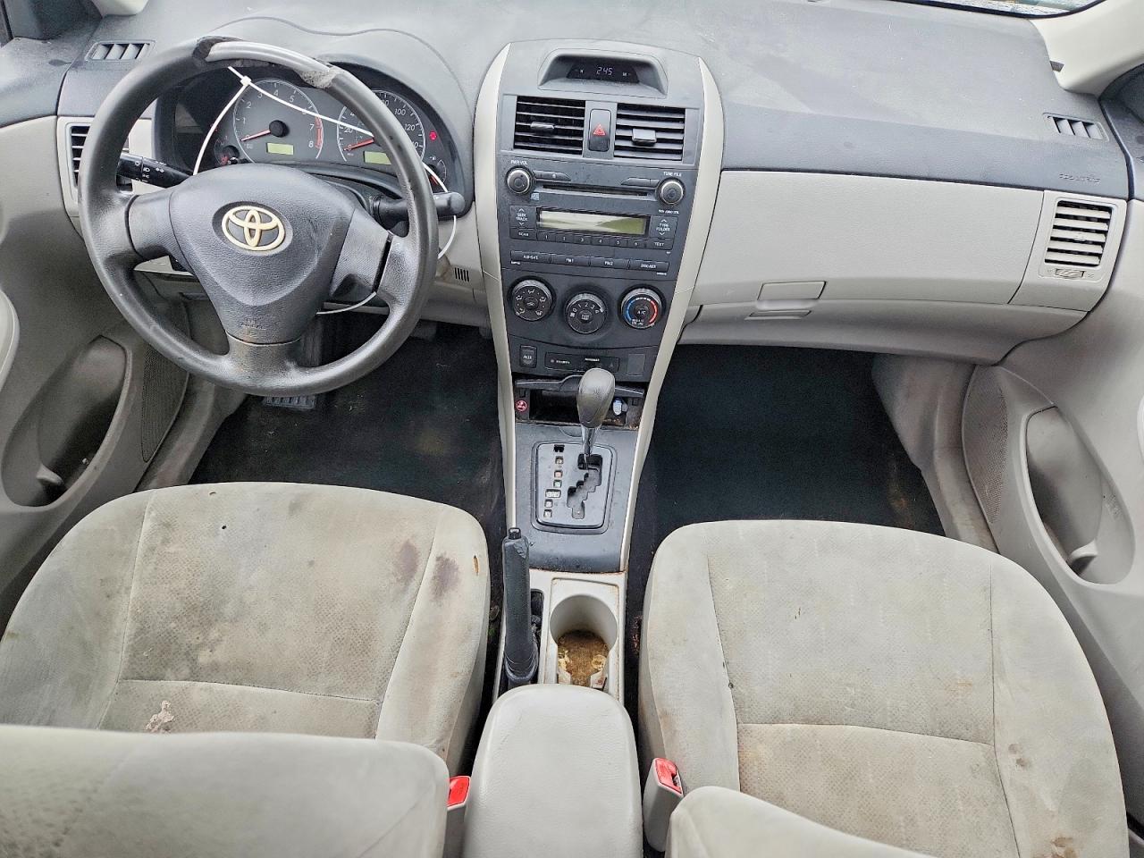 2012 Toyota Corolla L White vin: 2T1BU4EE9CC845853