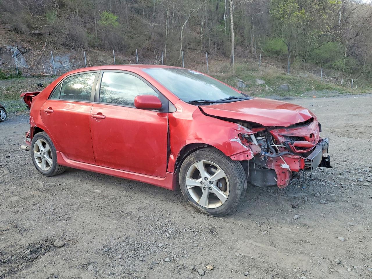 2012 Toyota Corolla S Red vin: 2T1BU4EE9CC851913