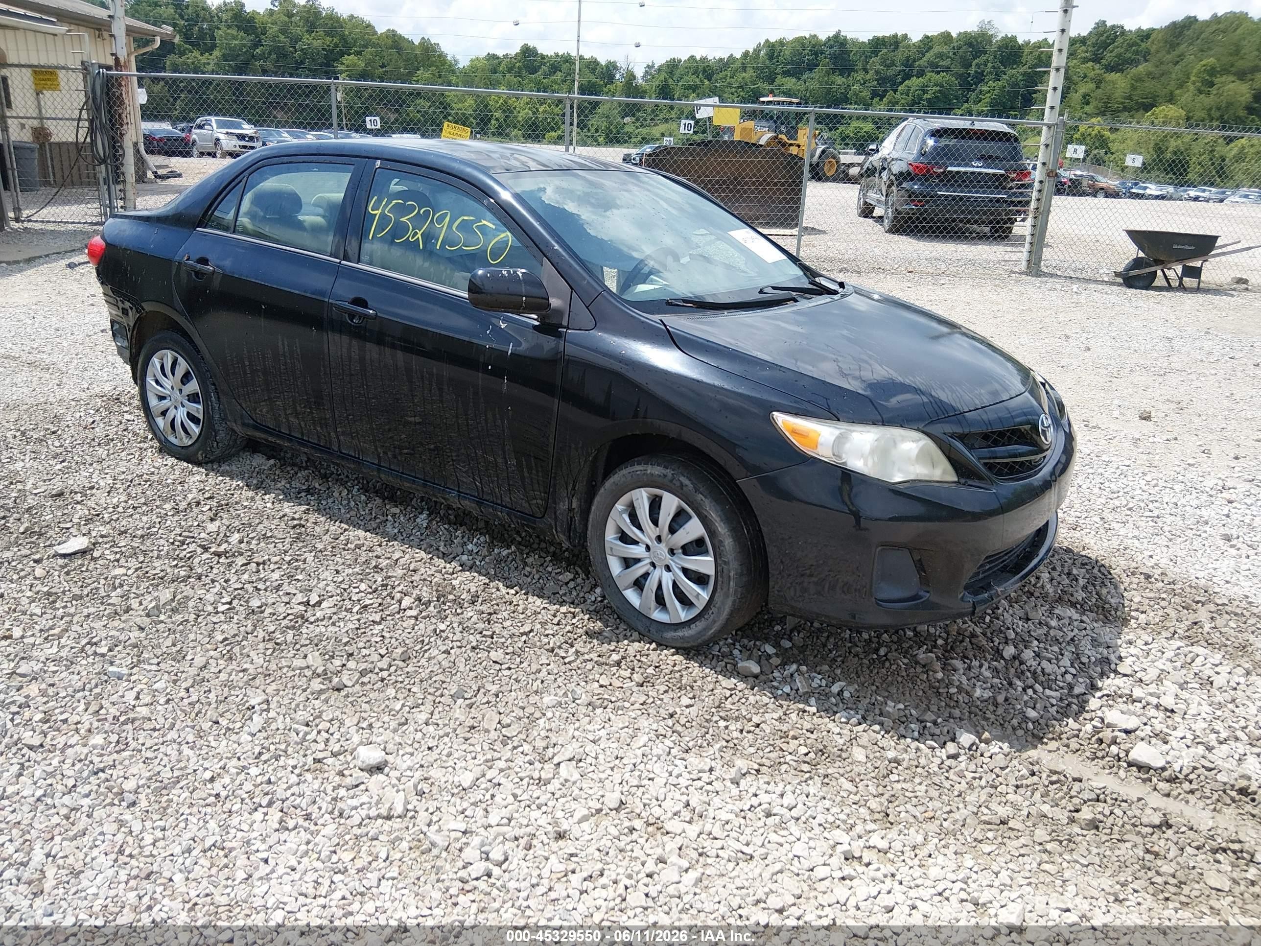 2012 Toyota Corolla Le Черный vin: 2T1BU4EE9CC861261