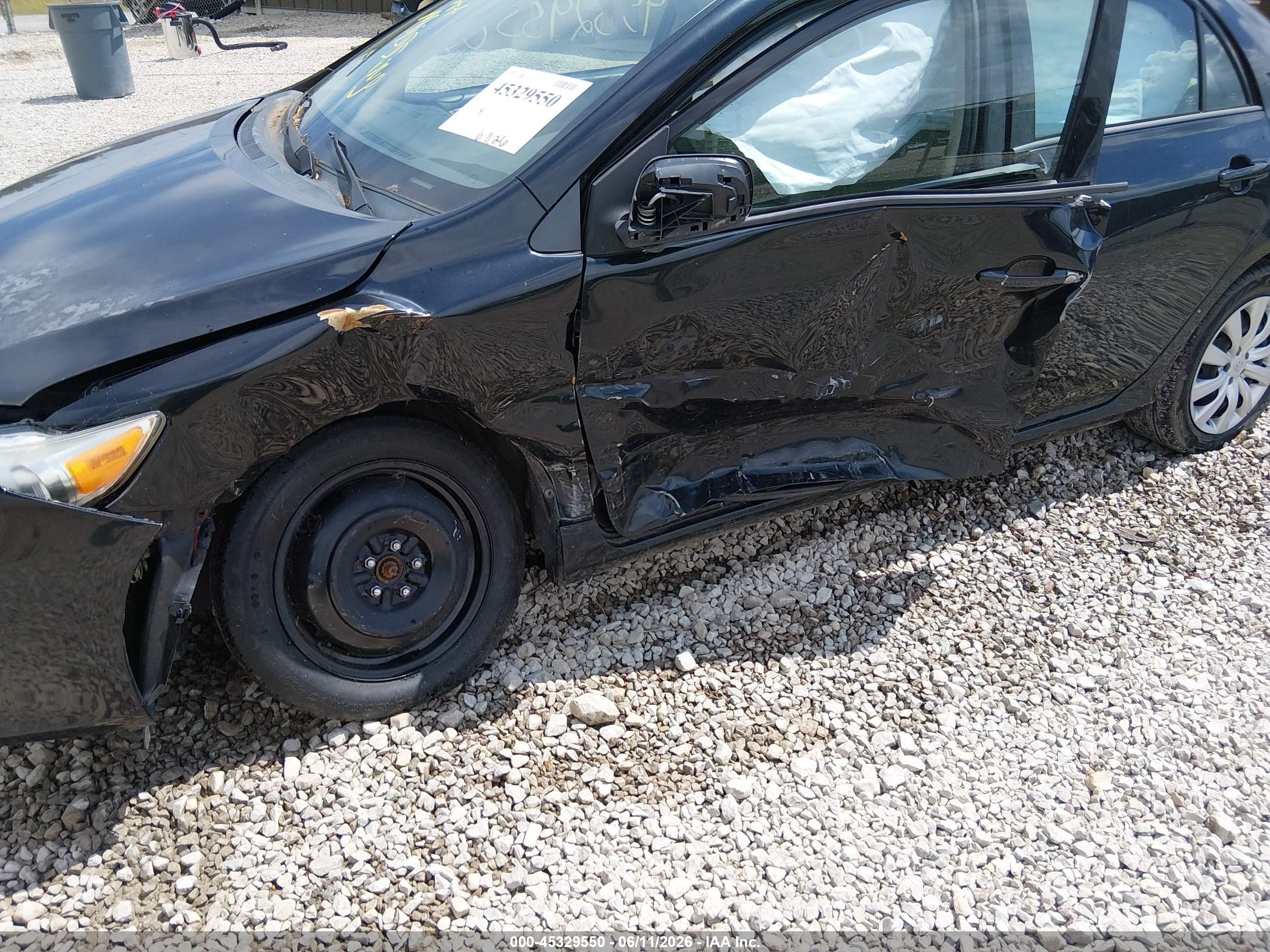 2012 Toyota Corolla Le Black vin: 2T1BU4EE9CC861261