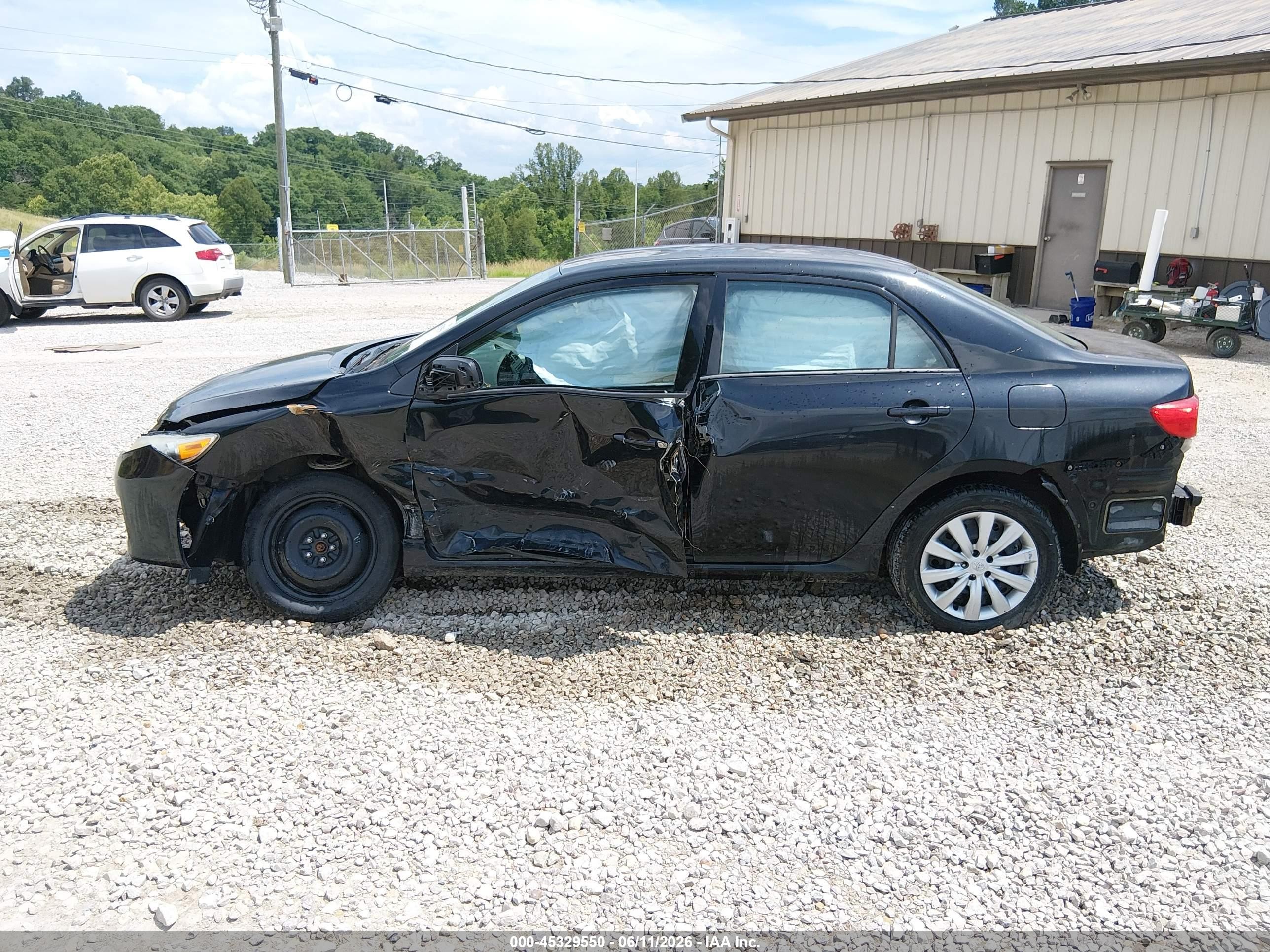 2012 Toyota Corolla Le Black vin: 2T1BU4EE9CC861261