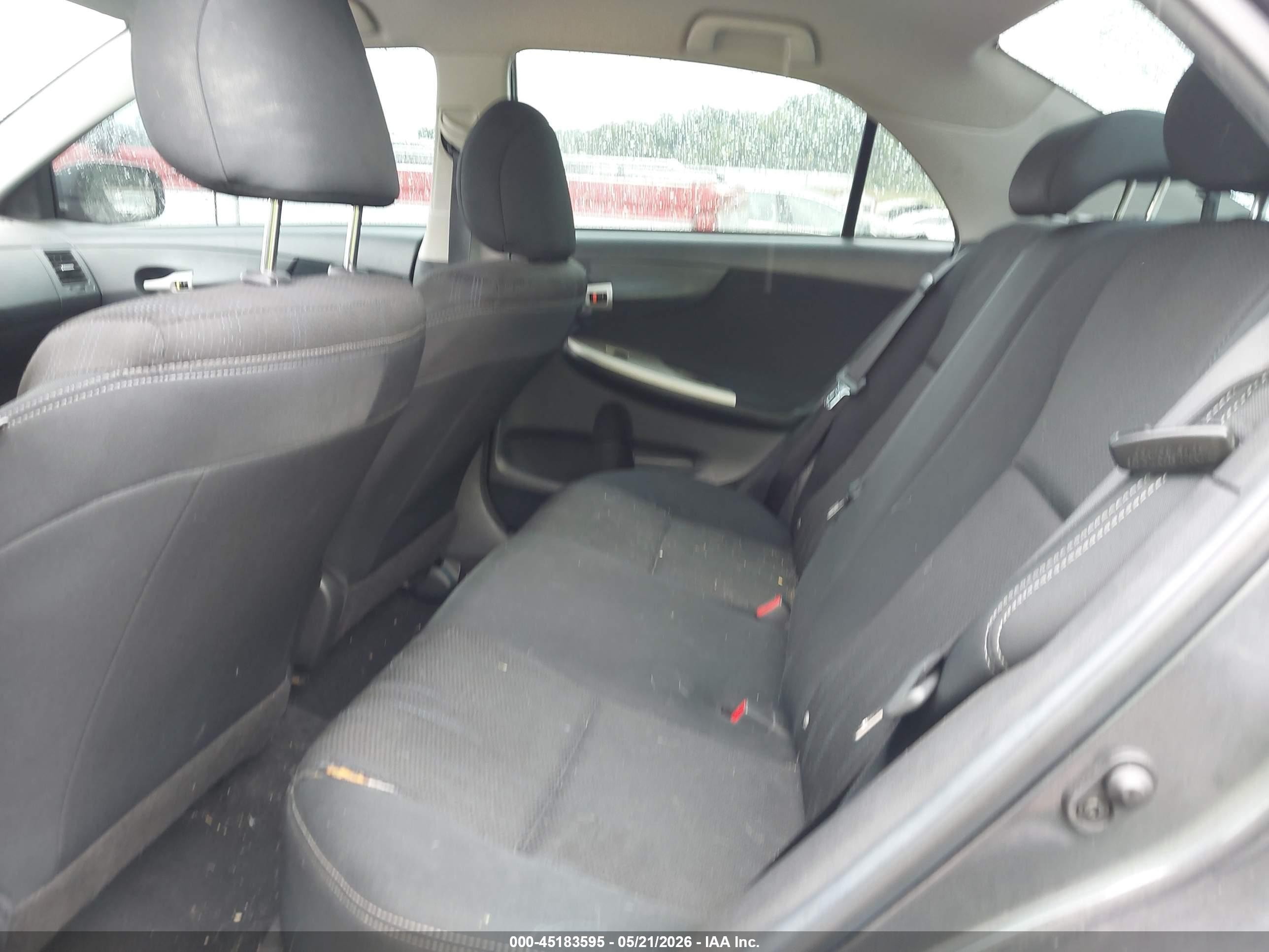 2012 Toyota Corolla S Gray vin: 2T1BU4EE9CC871496