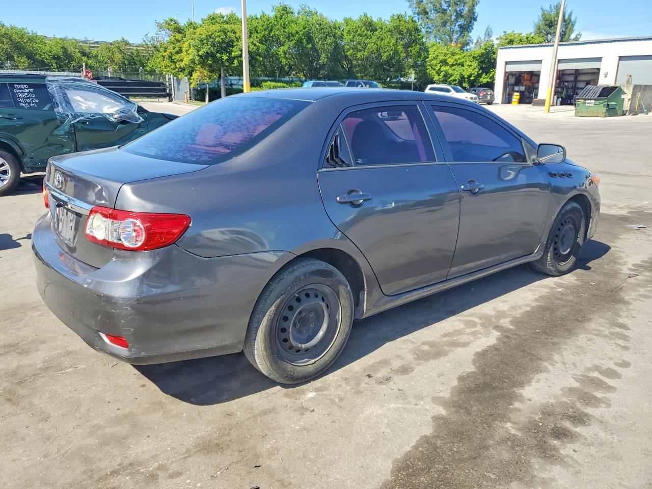 2012 Toyota Corolla L Black vin: 2T1BU4EE9CC873801