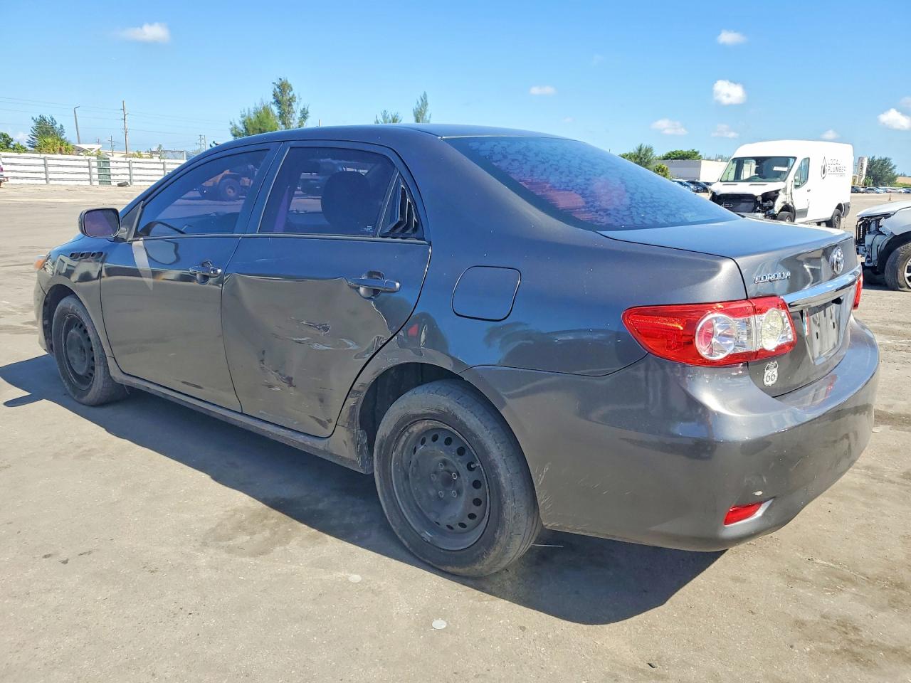 2012 Toyota Corolla L Black vin: 2T1BU4EE9CC873801