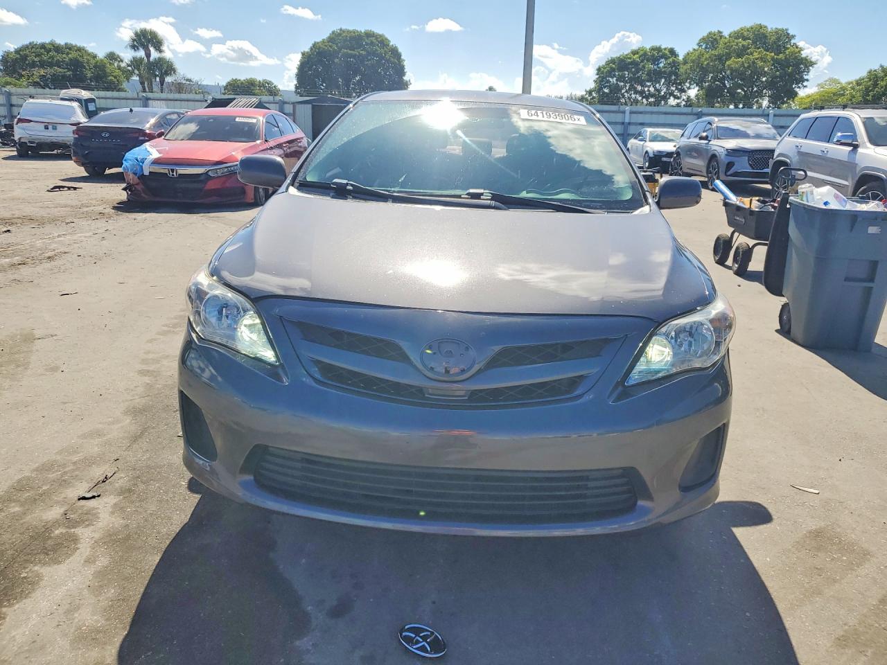 2012 Toyota Corolla L Black vin: 2T1BU4EE9CC873801