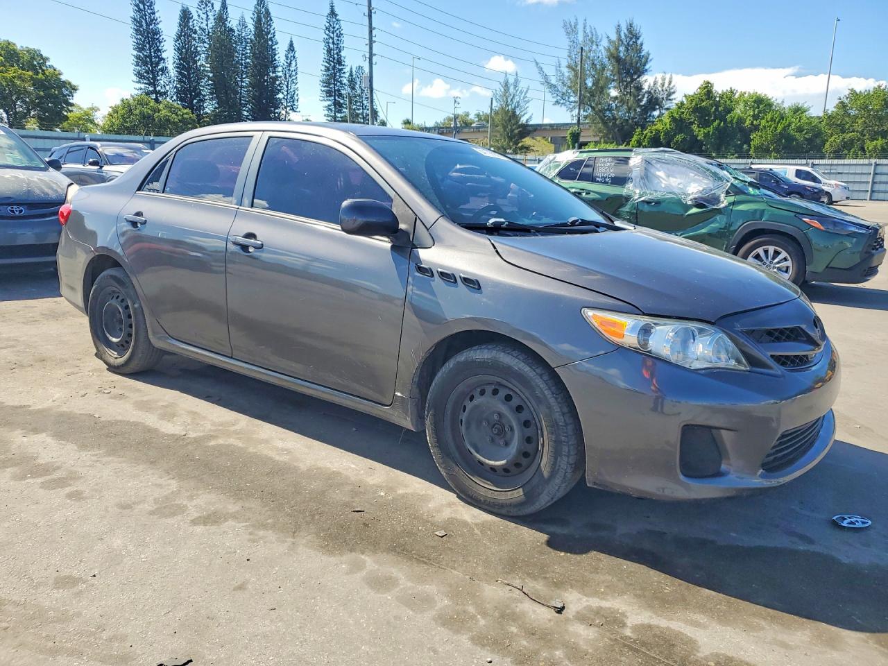 2012 Toyota Corolla L Black vin: 2T1BU4EE9CC873801