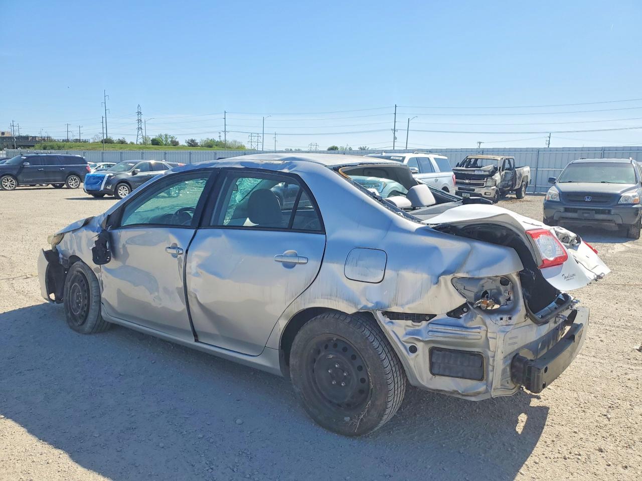 2012 Toyota Corolla Le Silver vin: 2T1BU4EE9CC874060