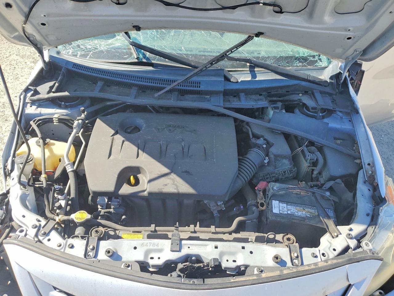 2012 Toyota Corolla Le Silver vin: 2T1BU4EE9CC874060