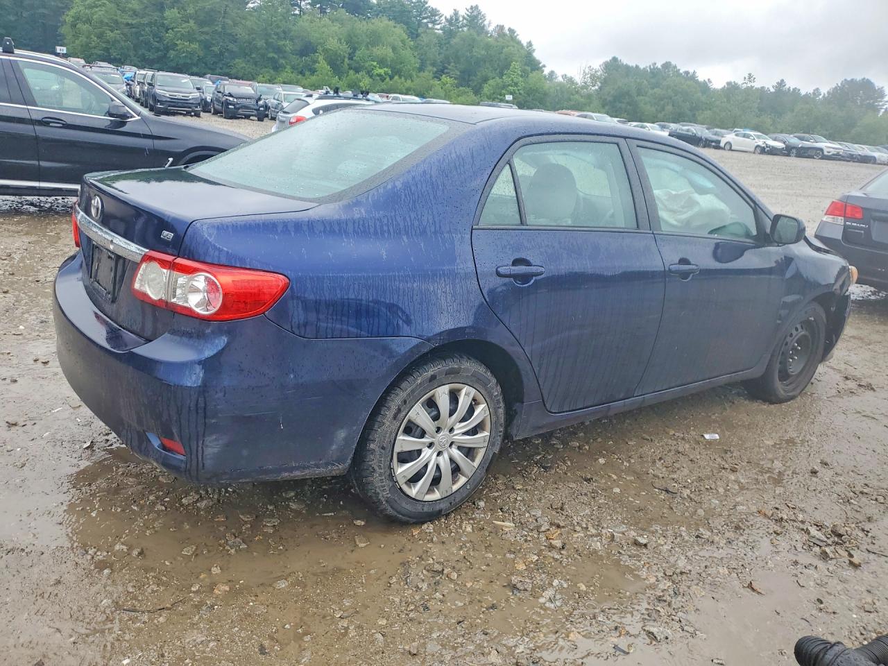 2012 Toyota Corolla Le Blue vin: 2T1BU4EE9CC874771