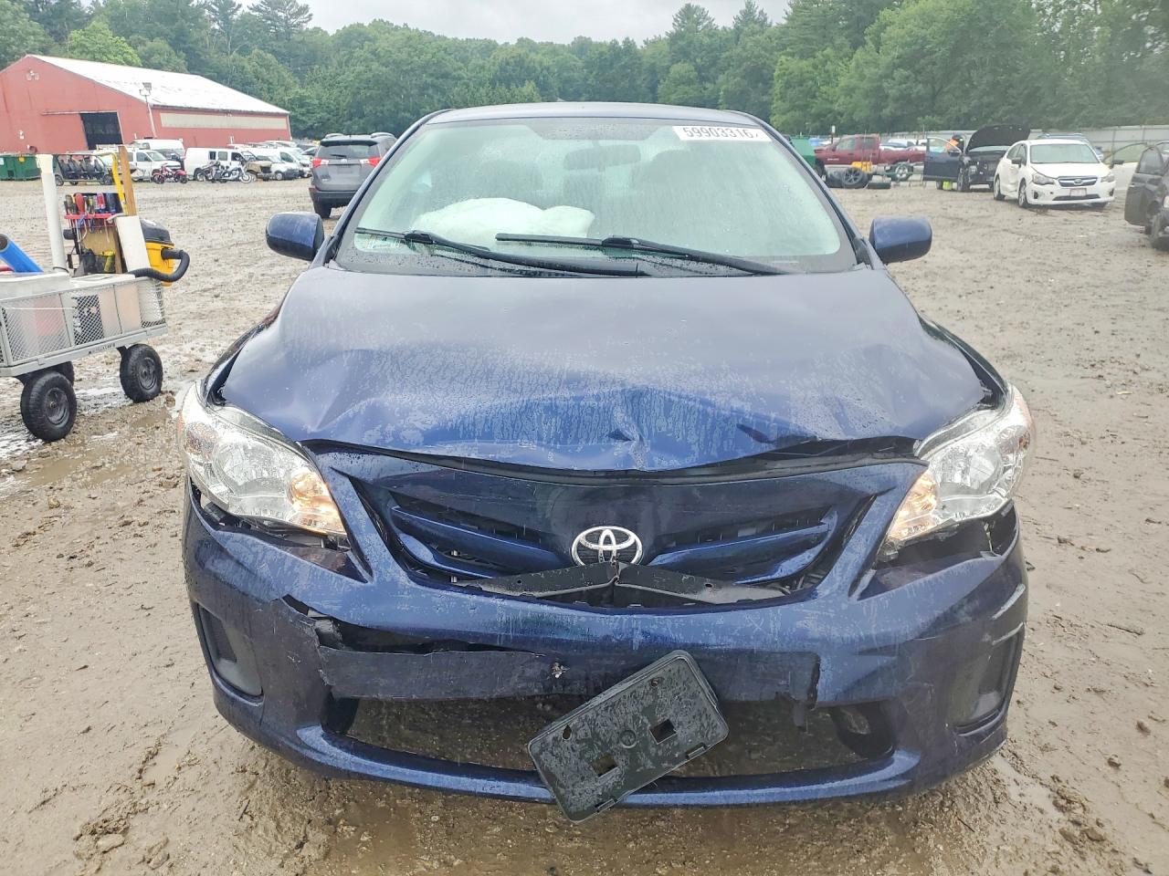 2012 Toyota Corolla Le Blue vin: 2T1BU4EE9CC874771