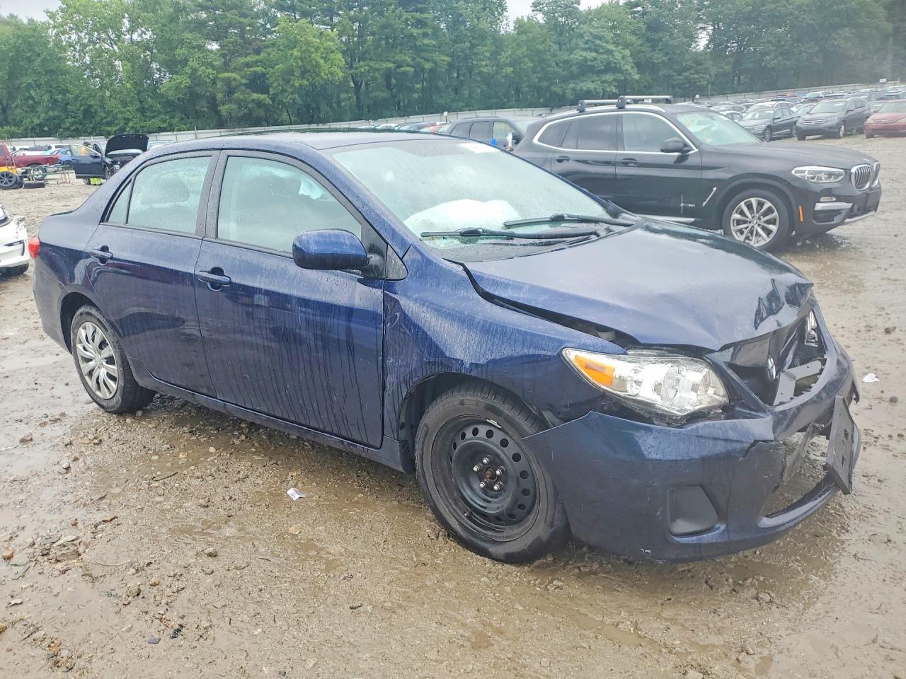 2012 Toyota Corolla Le Blue vin: 2T1BU4EE9CC874771