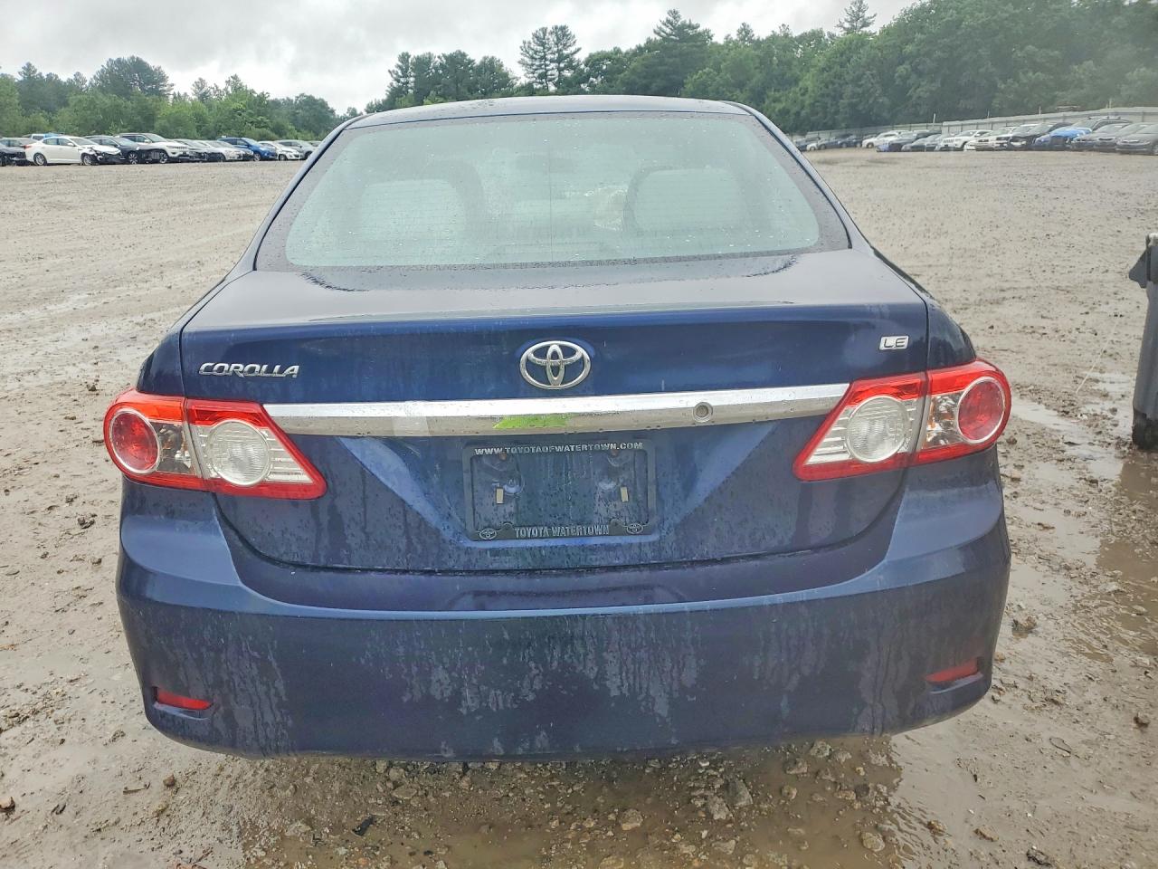 2012 Toyota Corolla Le Blue vin: 2T1BU4EE9CC874771
