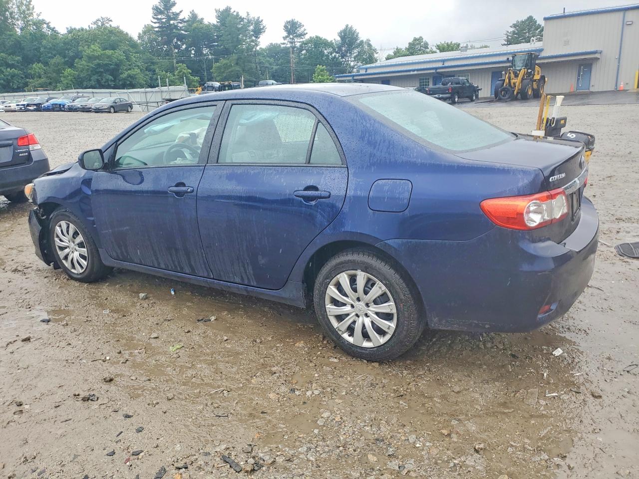 2012 Toyota Corolla Le Blue vin: 2T1BU4EE9CC874771