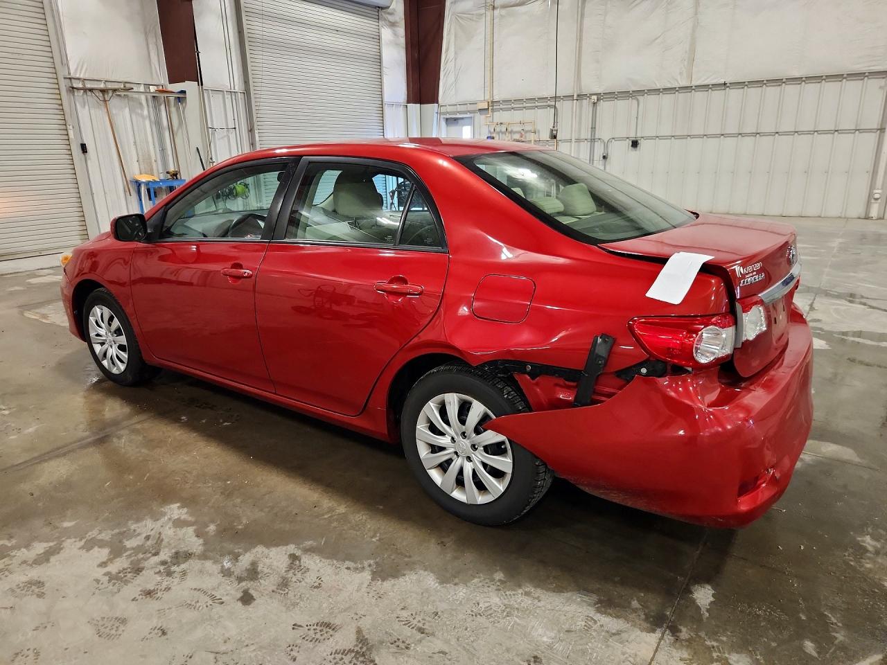 2012 Toyota Corolla Le Red vin: 2T1BU4EE9CC875435