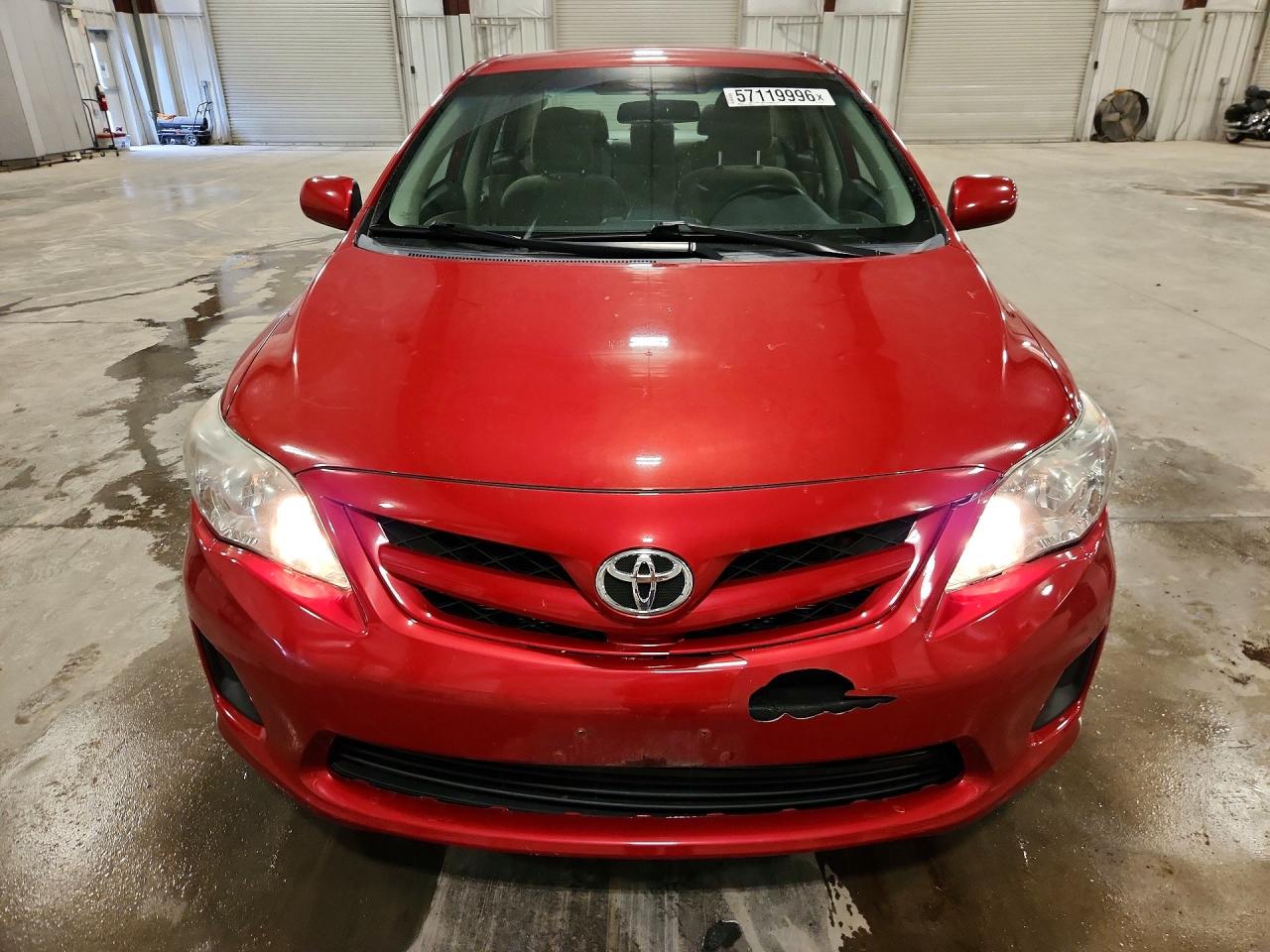 2012 Toyota Corolla Le Red vin: 2T1BU4EE9CC875435