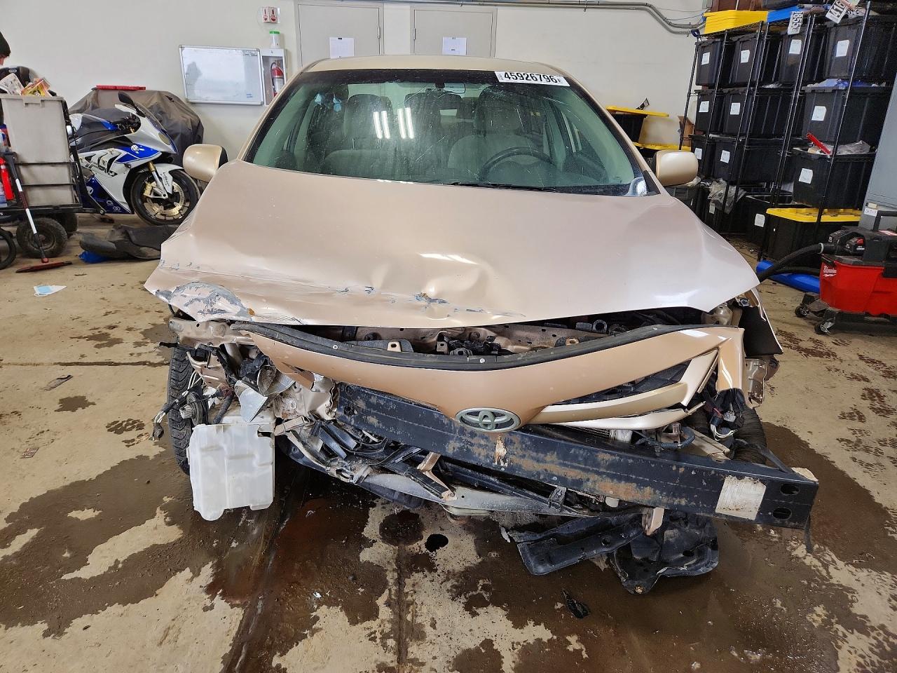2012 Toyota Corolla L Gold vin: 2T1BU4EE9CC876083
