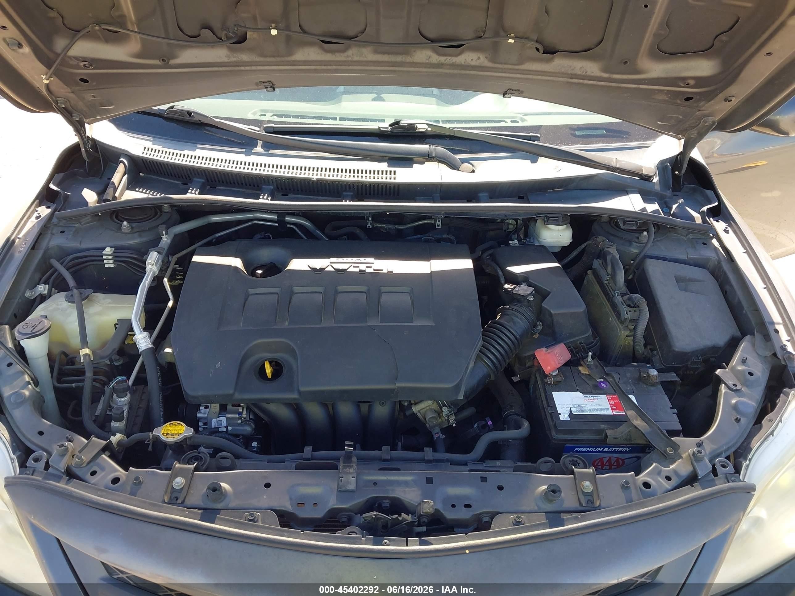 2012 Toyota Corolla L Gray vin: 2T1BU4EE9CC889531