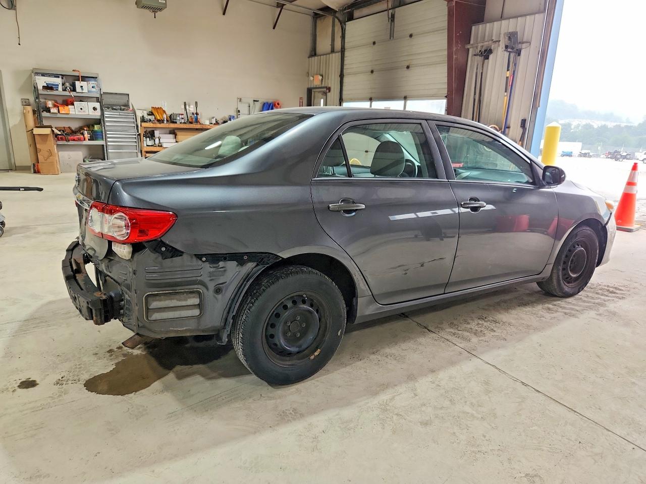 2012 Toyota Corolla L Gray vin: 2T1BU4EE9CC895622