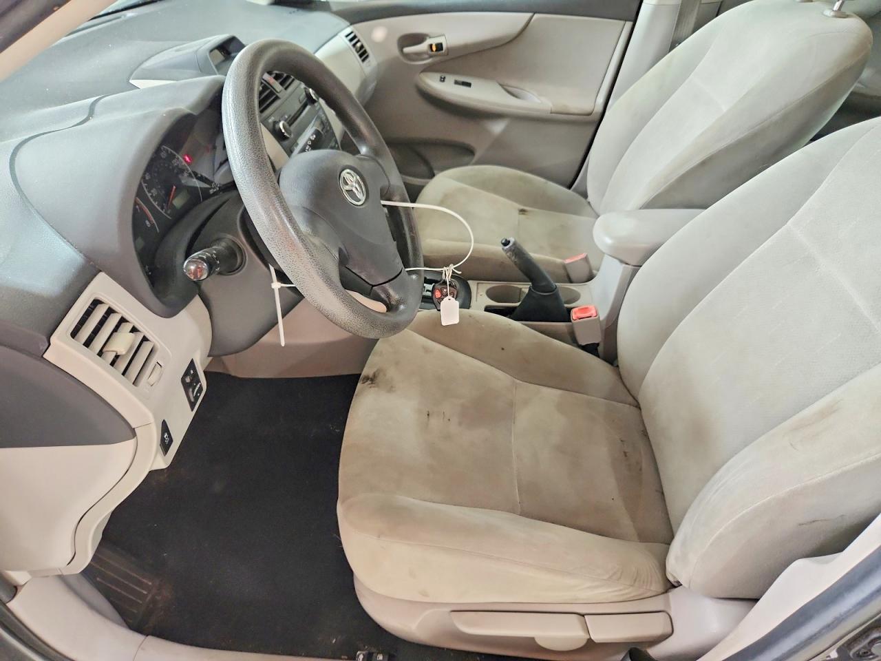 2012 Toyota Corolla L Gray vin: 2T1BU4EE9CC895622