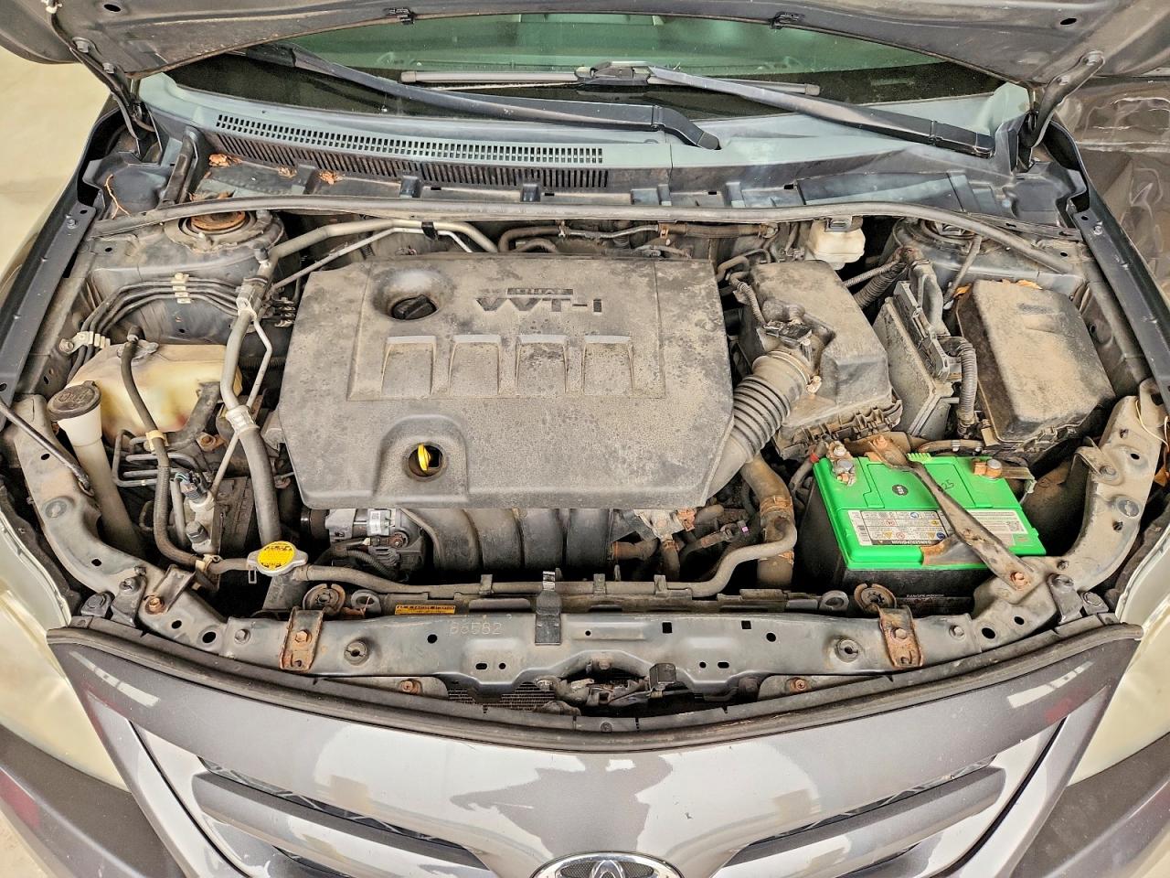 2012 Toyota Corolla L Gray vin: 2T1BU4EE9CC895622