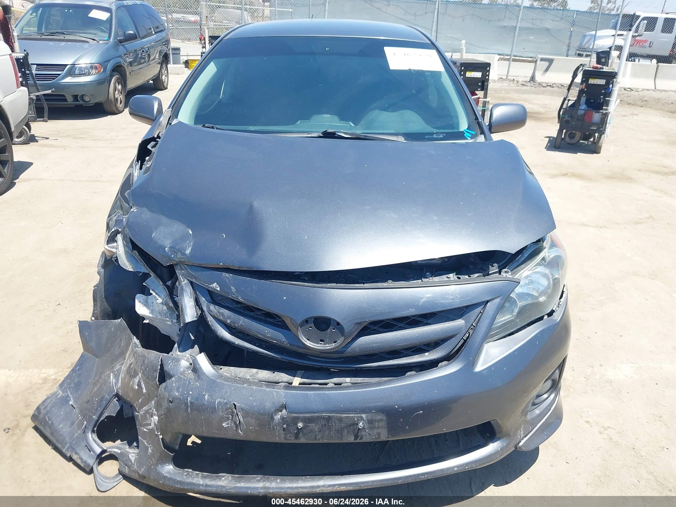 2012 Toyota Corolla S Gray vin: 2T1BU4EE9CC899587