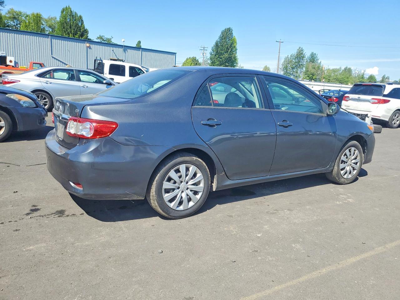 2012 Toyota Corolla Le Gray vin: 2T1BU4EE9CC900690