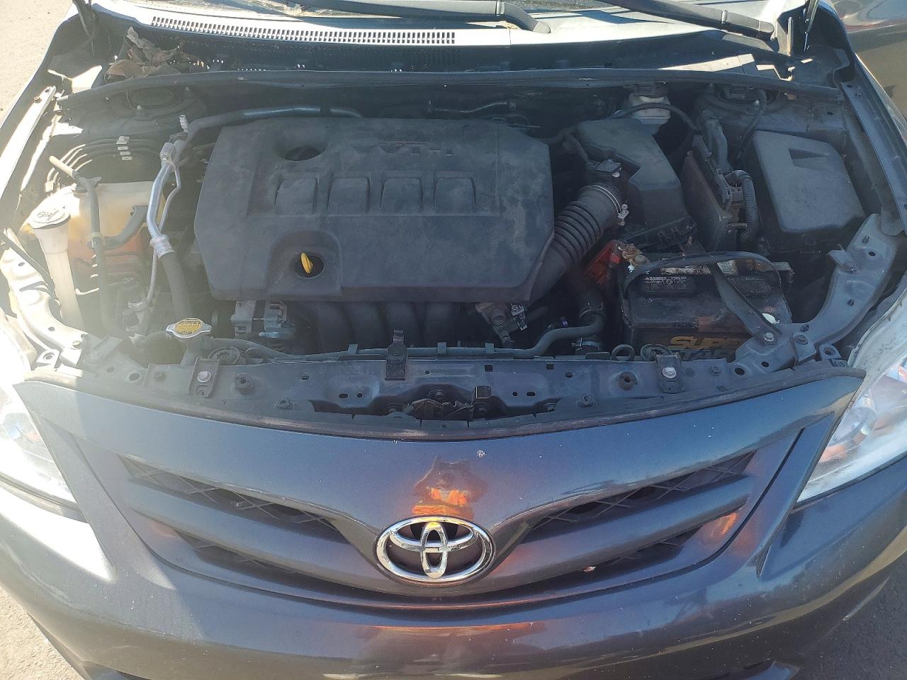2012 Toyota Corolla Le Gray vin: 2T1BU4EE9CC900690