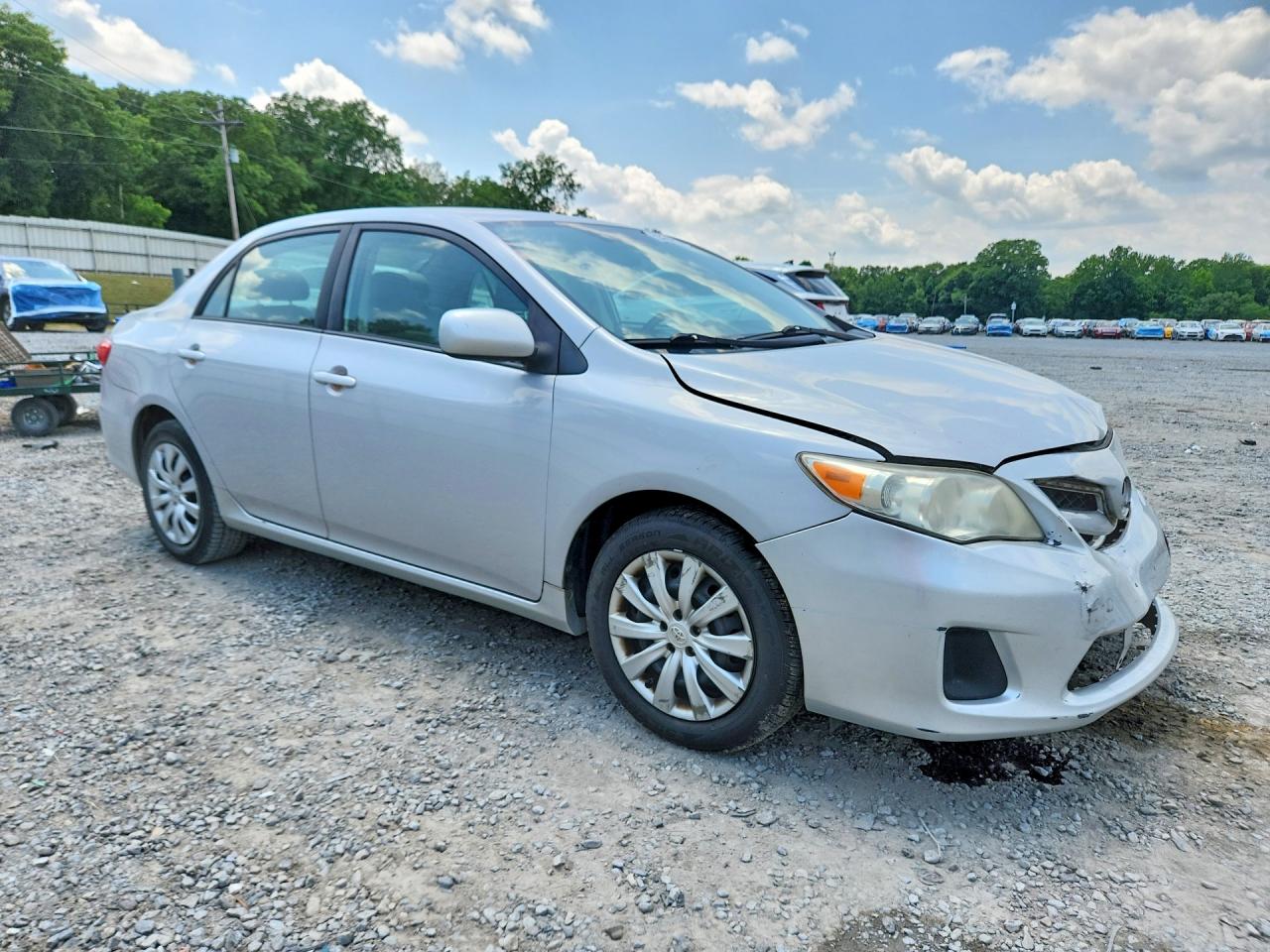 2012 Toyota Corolla Le Серебряный vin: 2T1BU4EE9CC903640