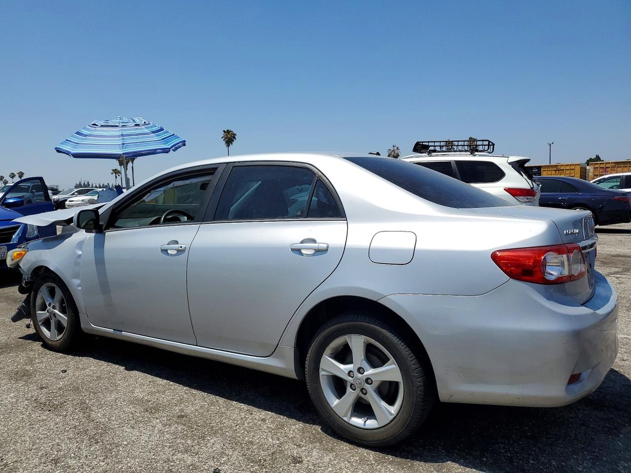 2012 Toyota Corolla Le Silver vin: 2T1BU4EE9CC908515
