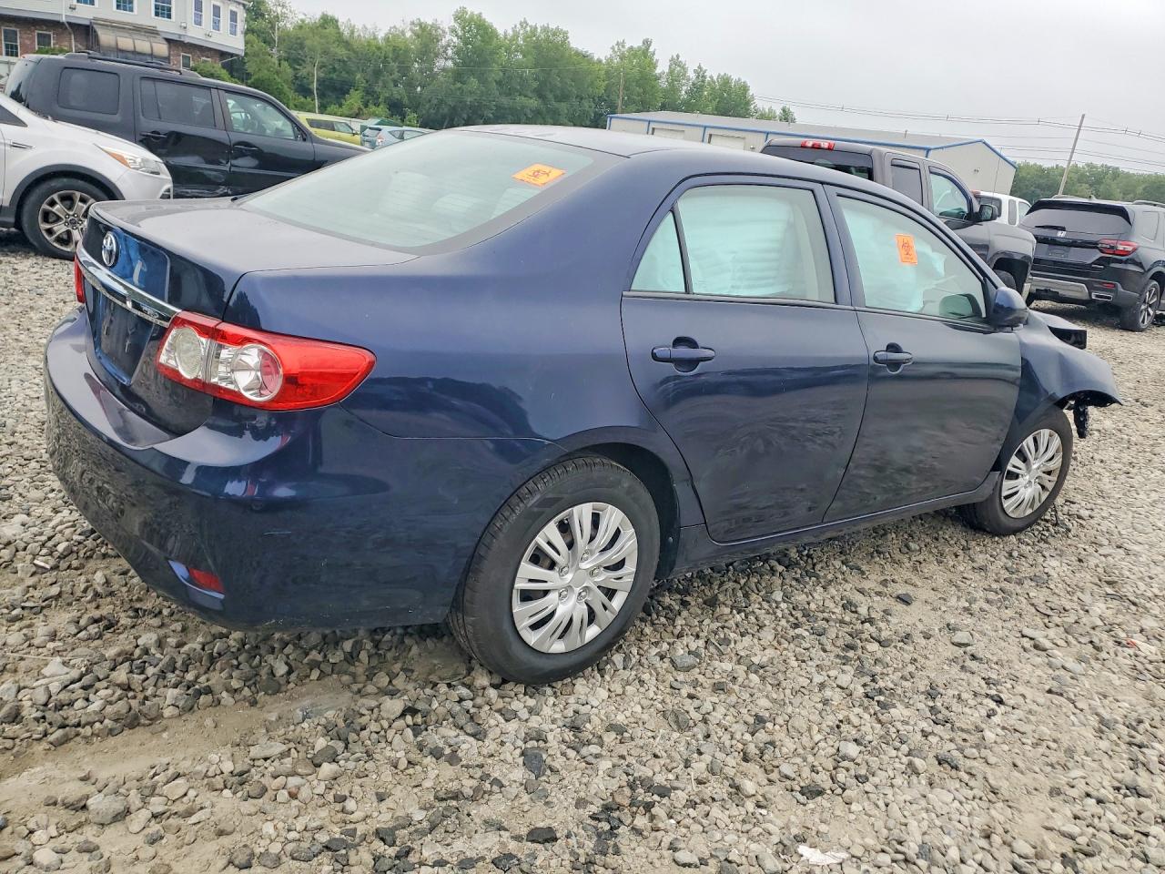 2013 Toyota Corolla L Blue vin: 2T1BU4EE9DC012202