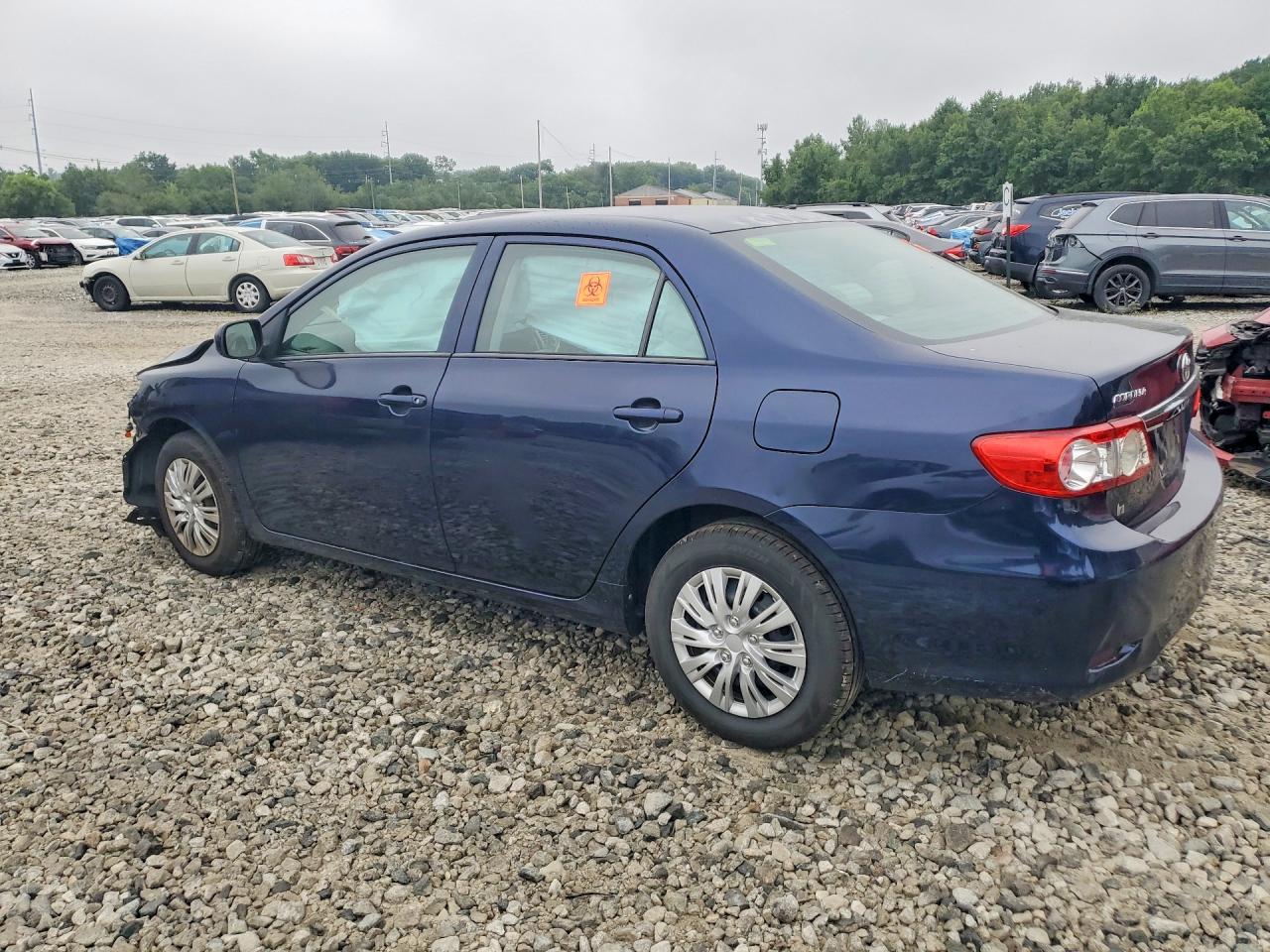 2013 Toyota Corolla L Blue vin: 2T1BU4EE9DC012202