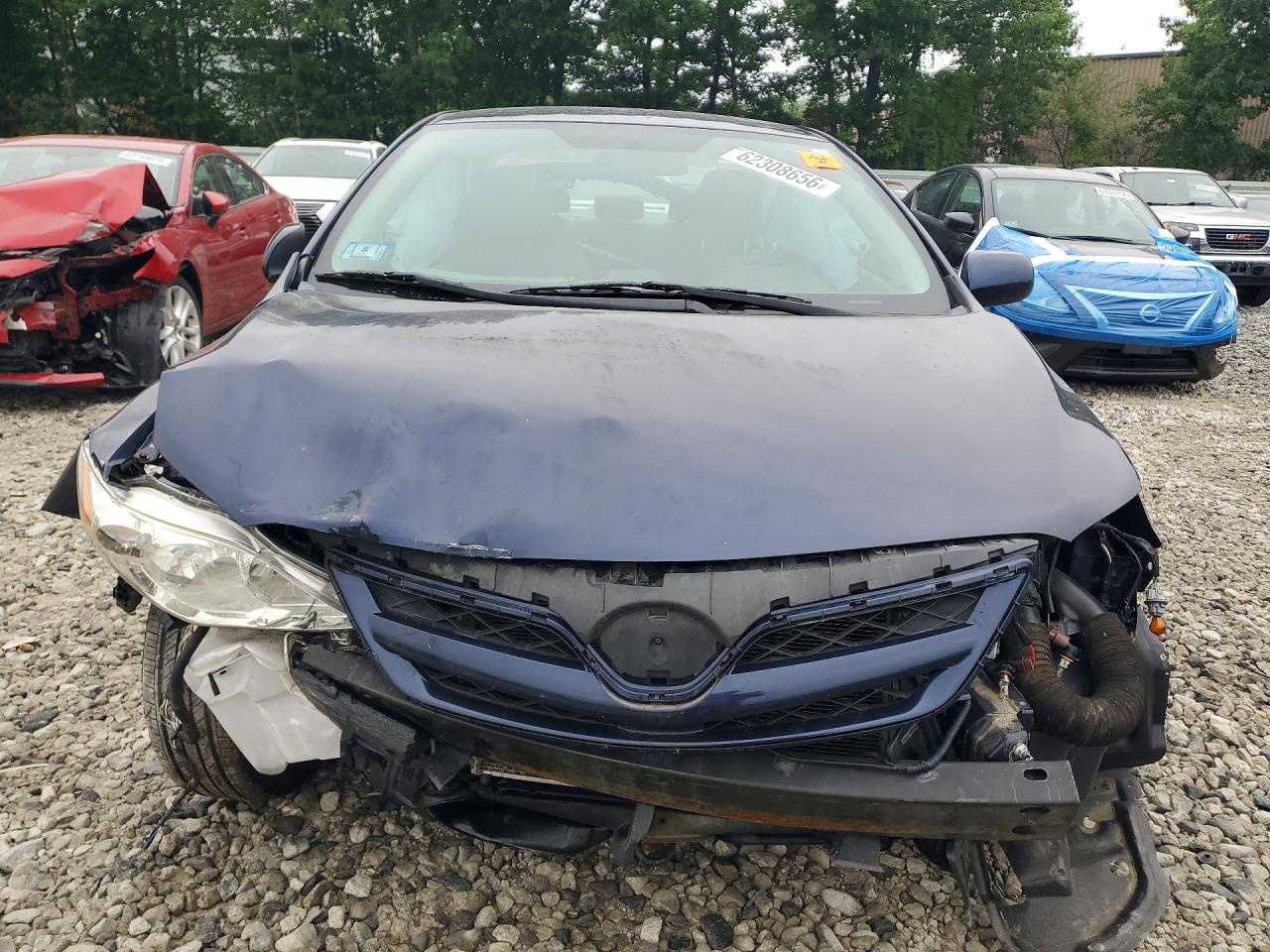 2013 Toyota Corolla L Blue vin: 2T1BU4EE9DC012202