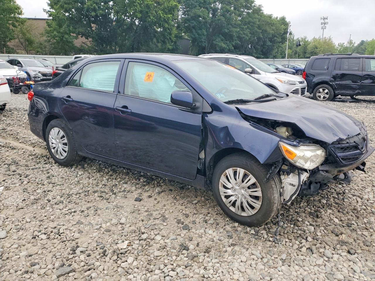 2013 Toyota Corolla L Blue vin: 2T1BU4EE9DC012202