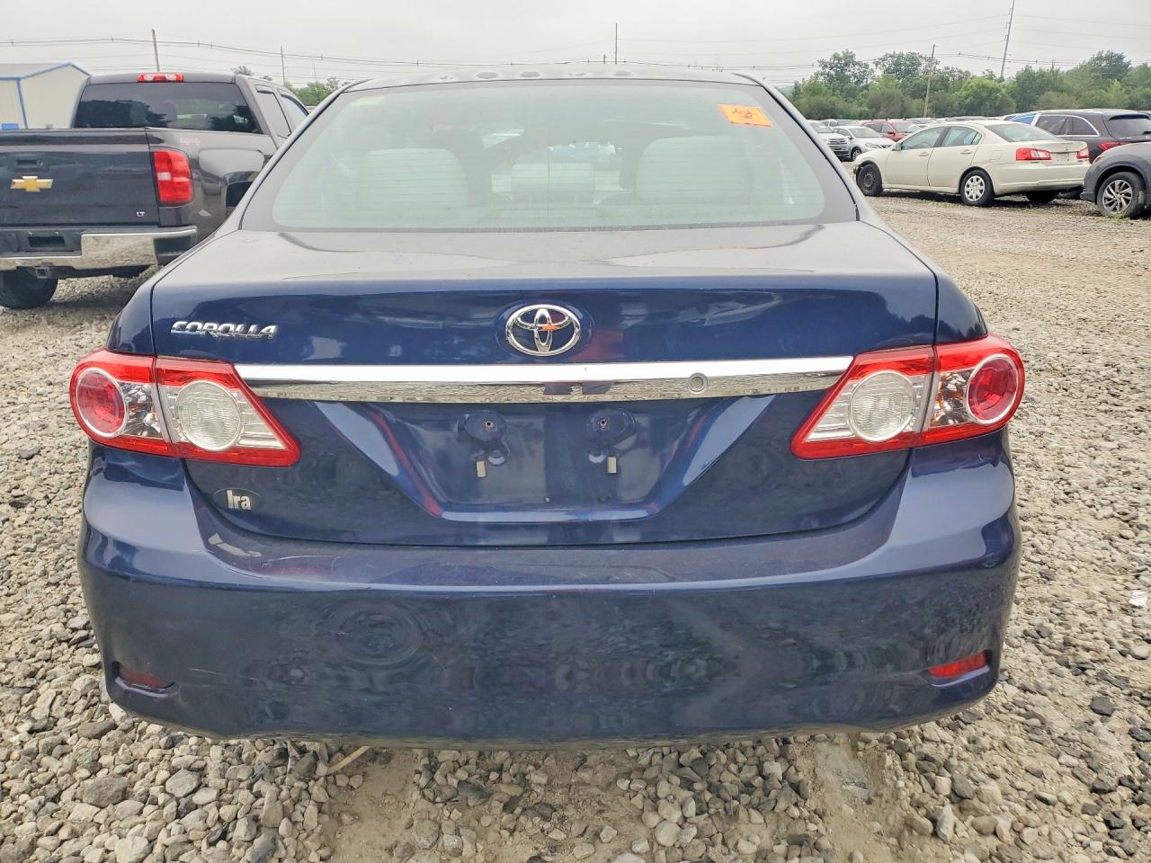 2013 Toyota Corolla L Blue vin: 2T1BU4EE9DC012202