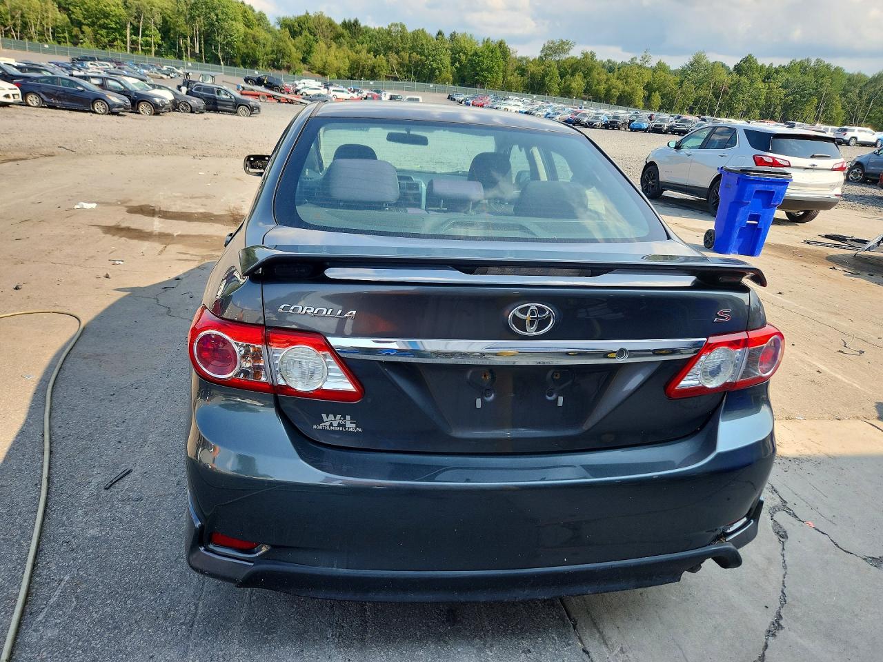 2013 Toyota Corolla S Black vin: 2T1BU4EE9DC013088