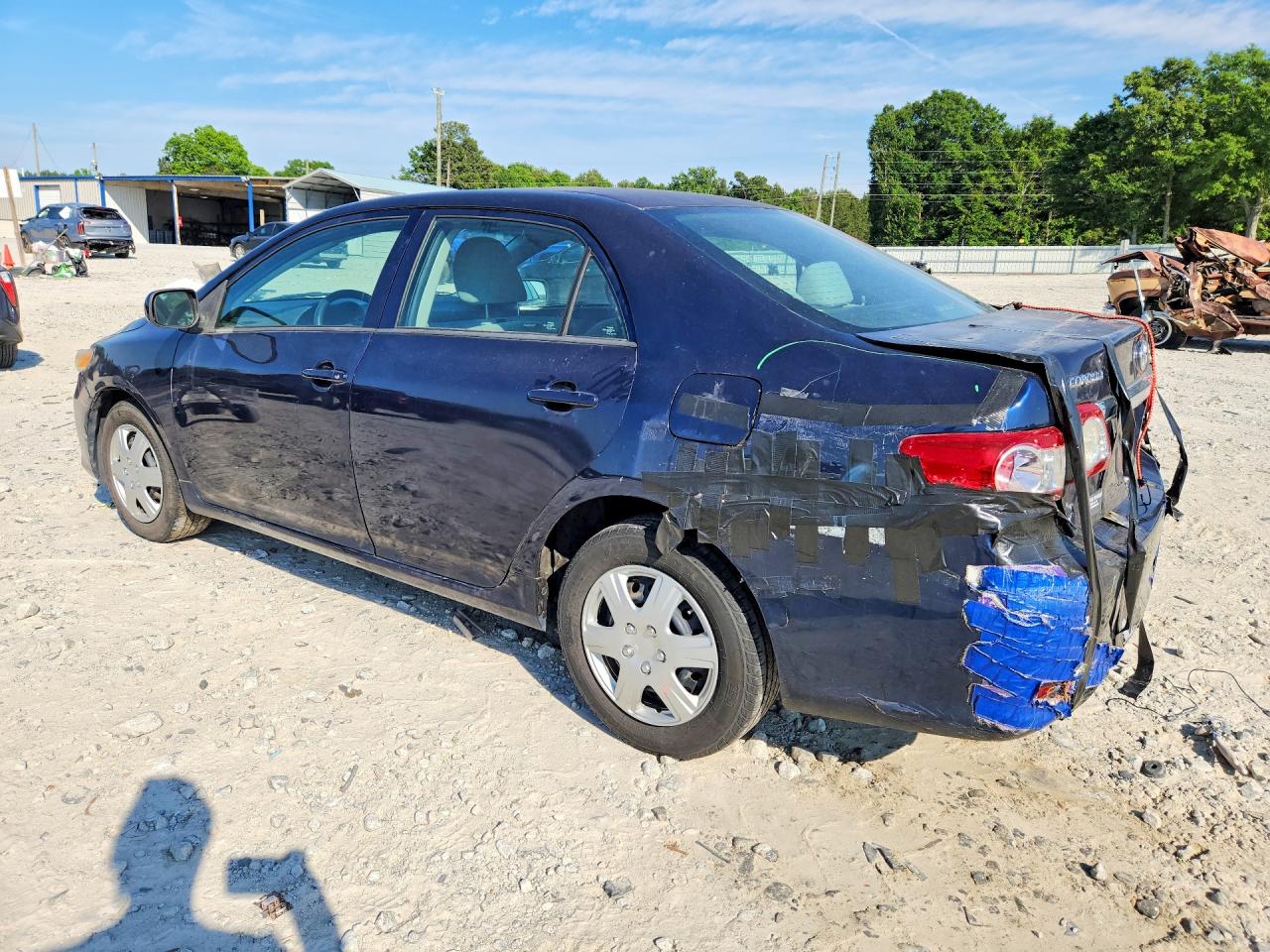 2013 Toyota Corolla L Blue vin: 2T1BU4EE9DC031185