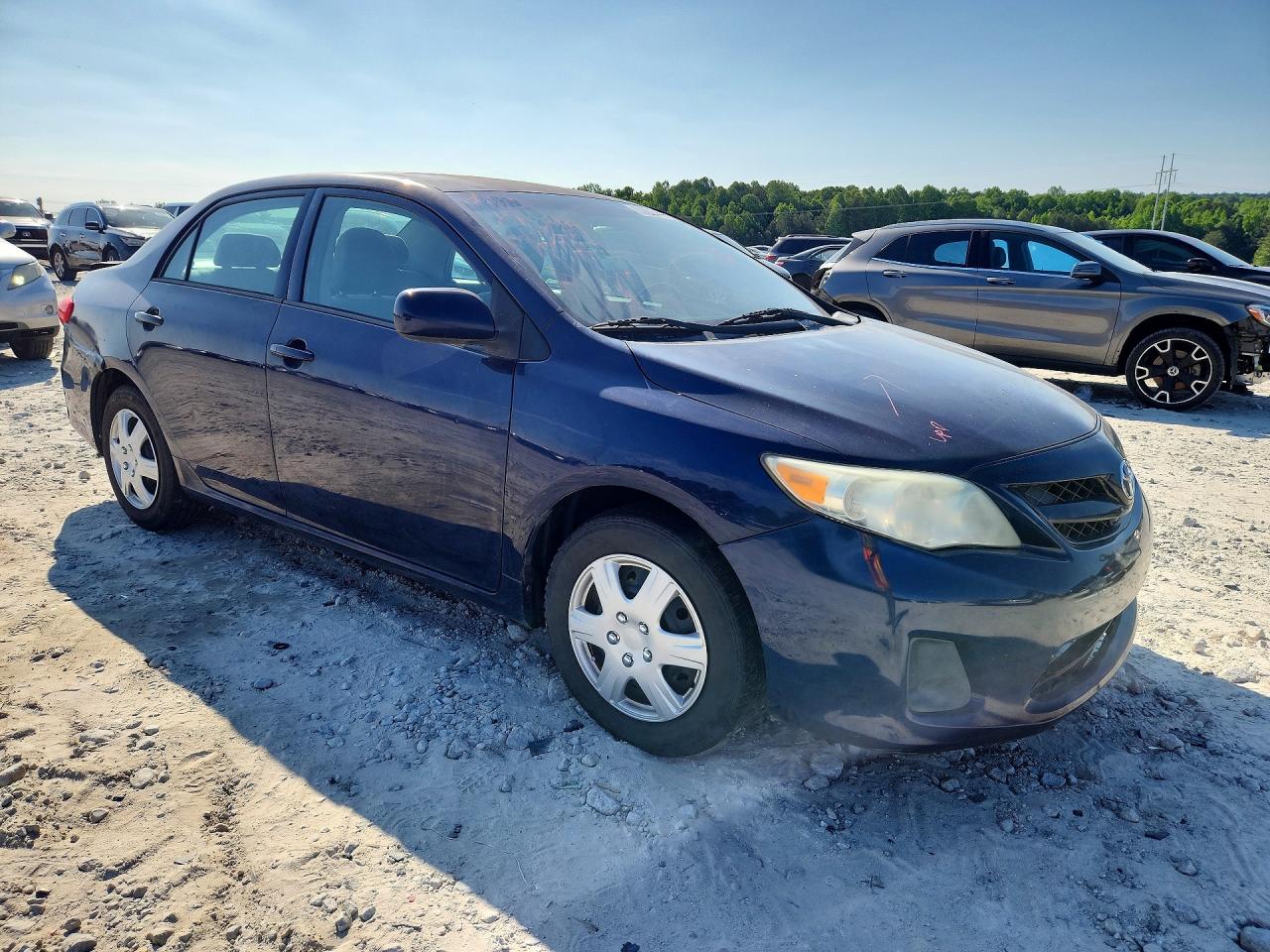 2013 Toyota Corolla L Blue vin: 2T1BU4EE9DC031185