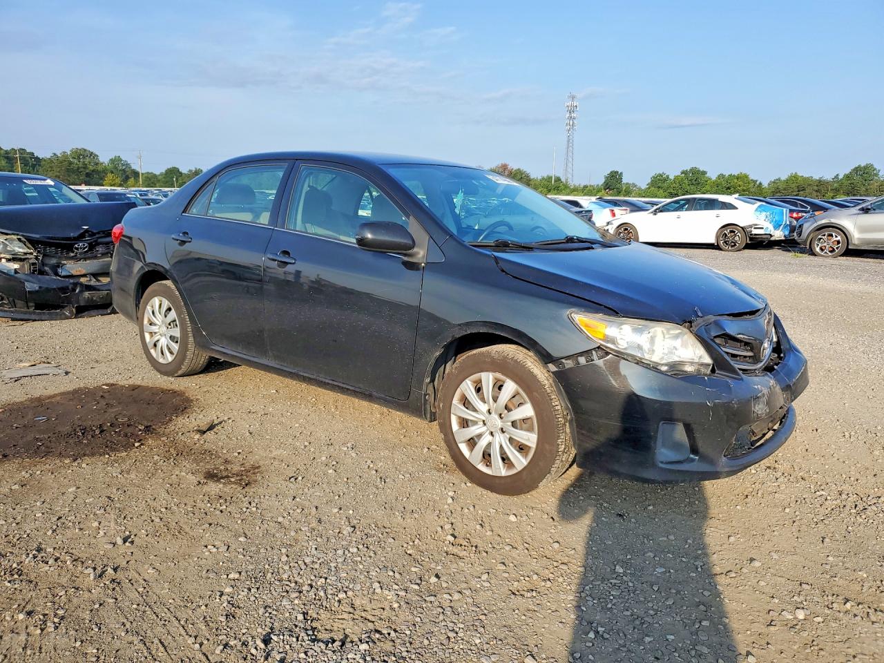 2013 Toyota Corolla Le Black vin: 2T1BU4EE9DC047628