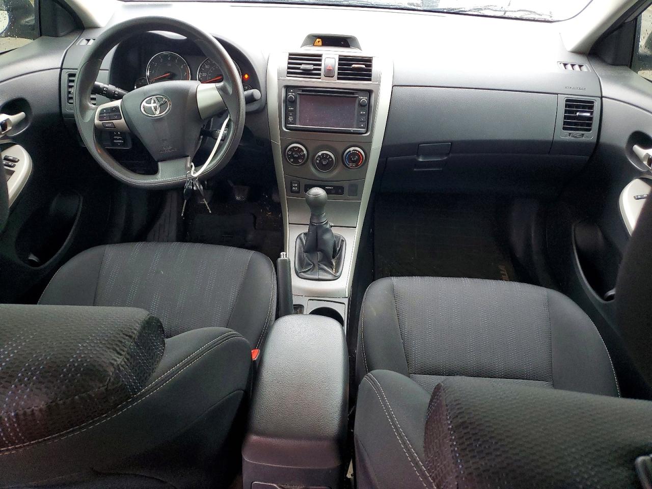 2013 Toyota Corolla S Silver vin: 2T1BU4EE9DC063019