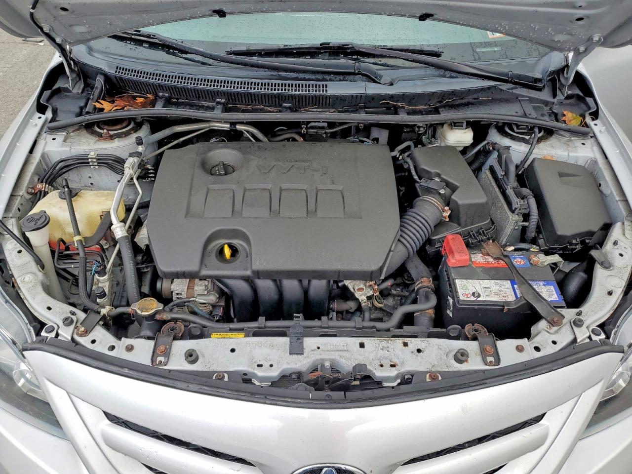 2013 Toyota Corolla S Silver vin: 2T1BU4EE9DC063019