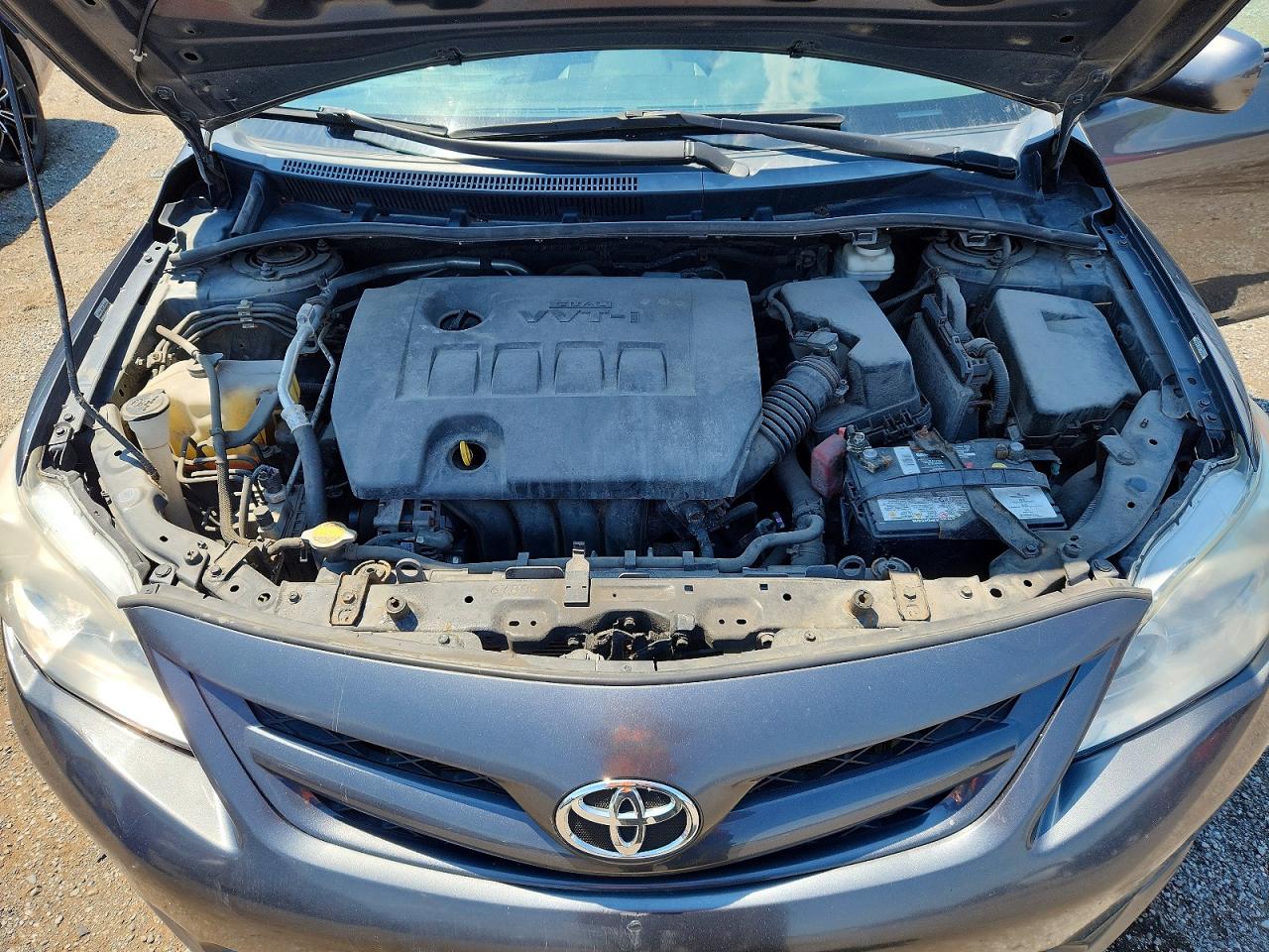 2013 Toyota Corolla L Gray vin: 2T1BU4EE9DC074828