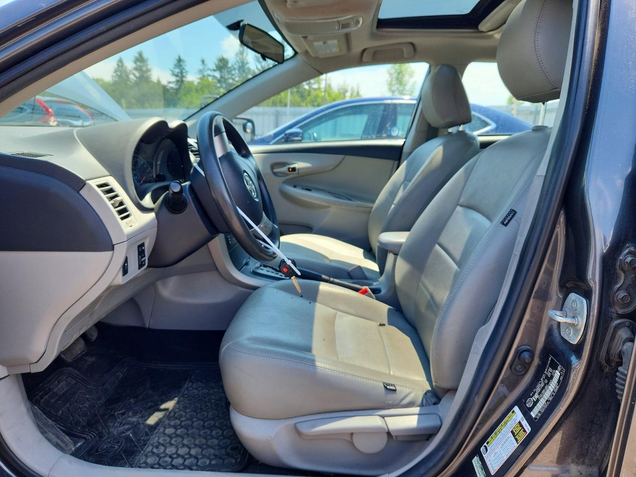 2013 Toyota Corolla L Gray vin: 2T1BU4EE9DC074828