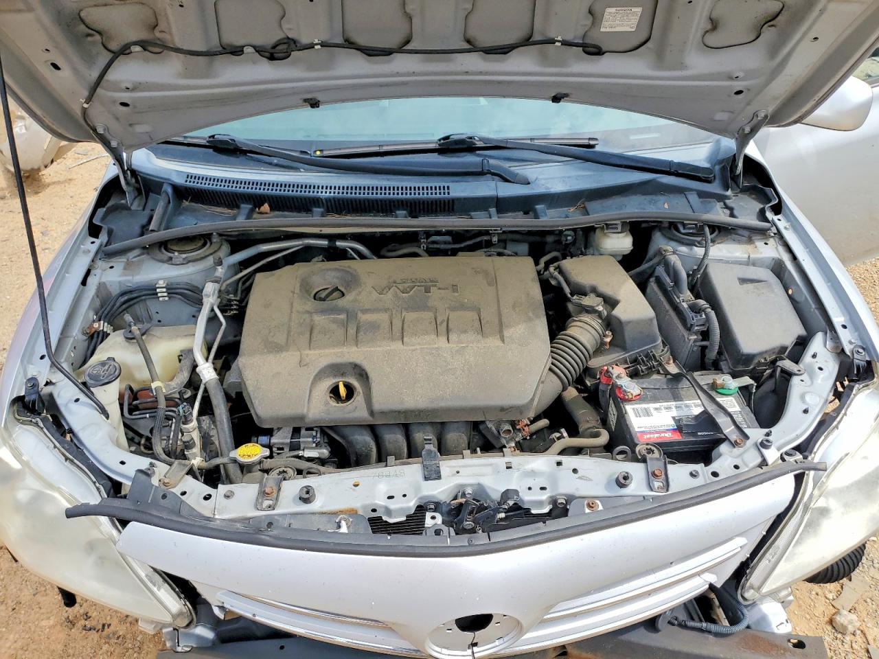 2013 Toyota Corolla Le Silver vin: 2T1BU4EE9DC085697
