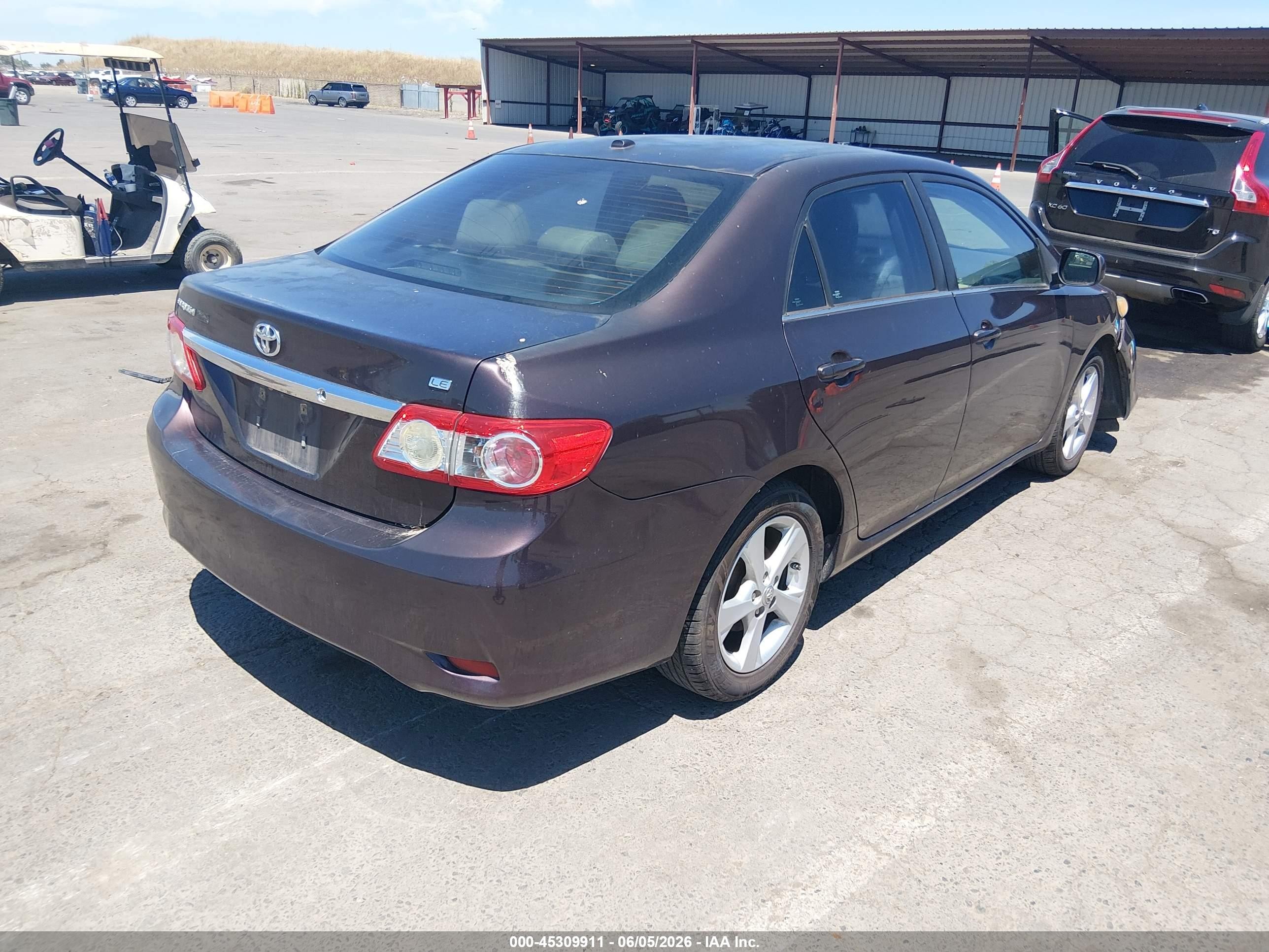 2013 Toyota Corolla Le Special Edition Maroon vin: 2T1BU4EE9DC086848