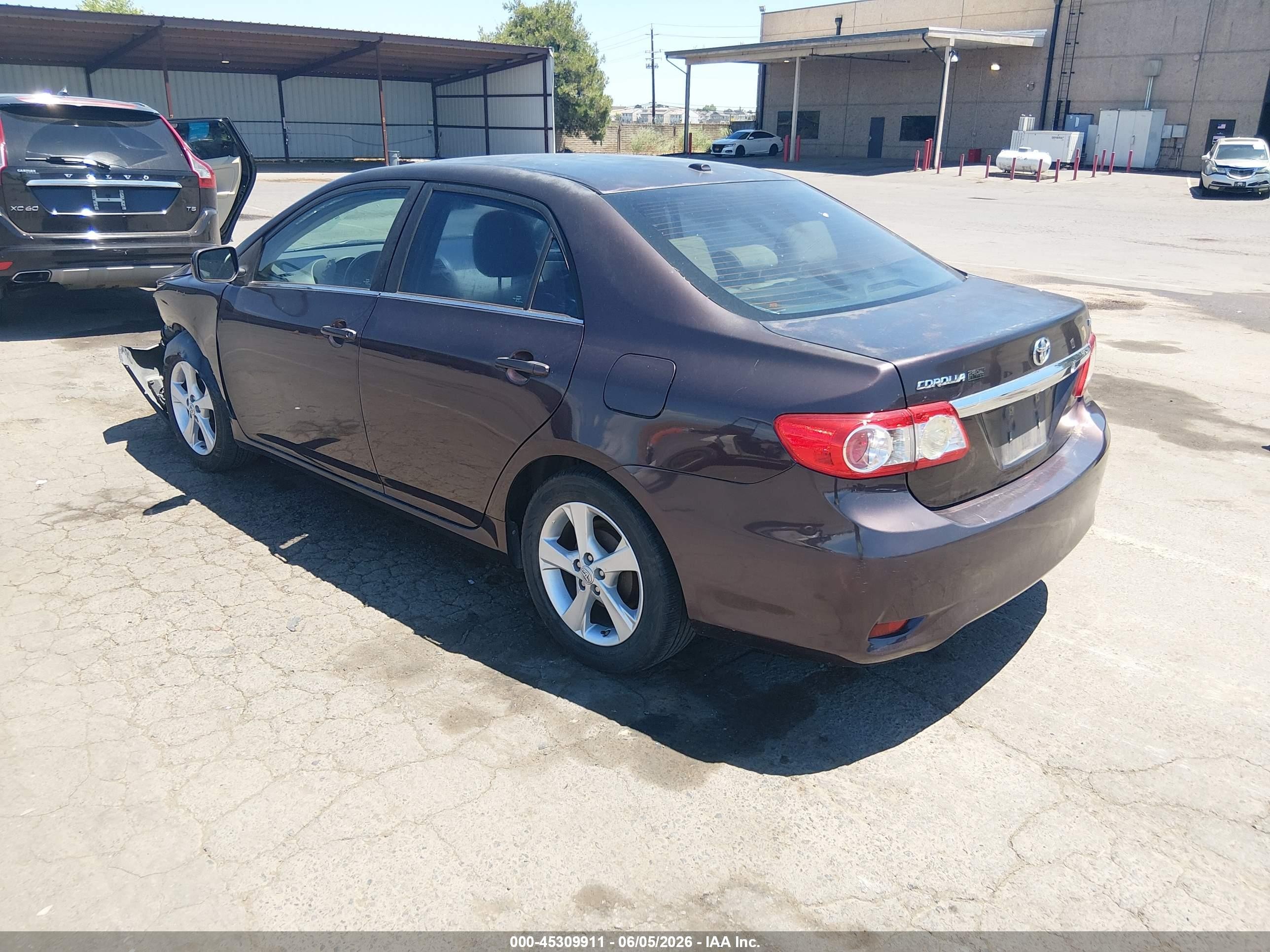 2013 Toyota Corolla Le Special Edition Maroon vin: 2T1BU4EE9DC086848