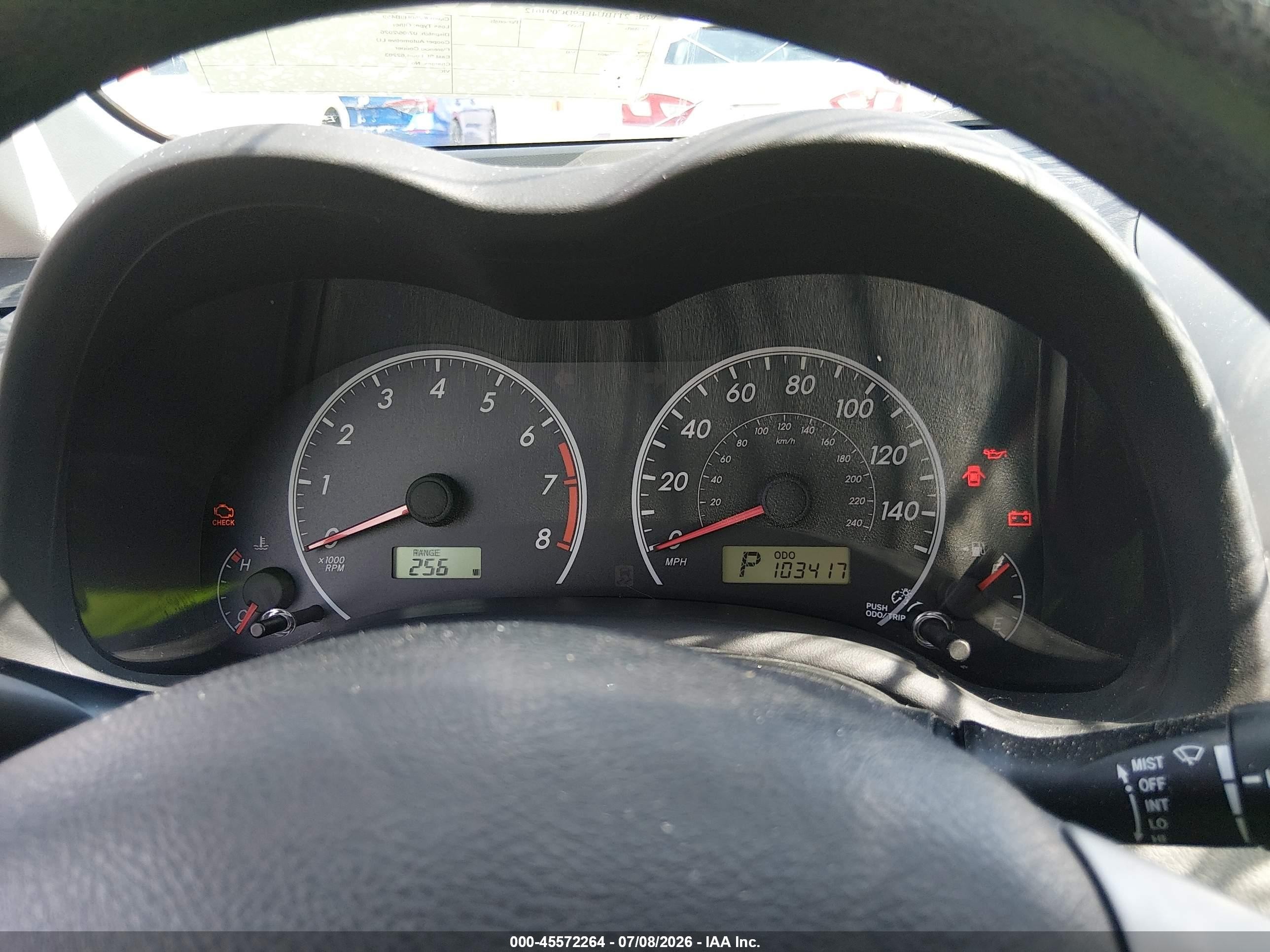 2013 Toyota Corolla Le Blue vin: 2T1BU4EE9DC094612