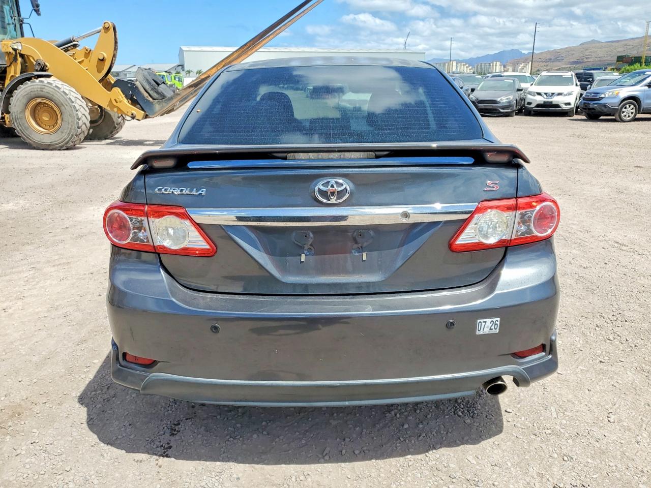 2013 Toyota Corolla L Gray vin: 2T1BU4EE9DC103390