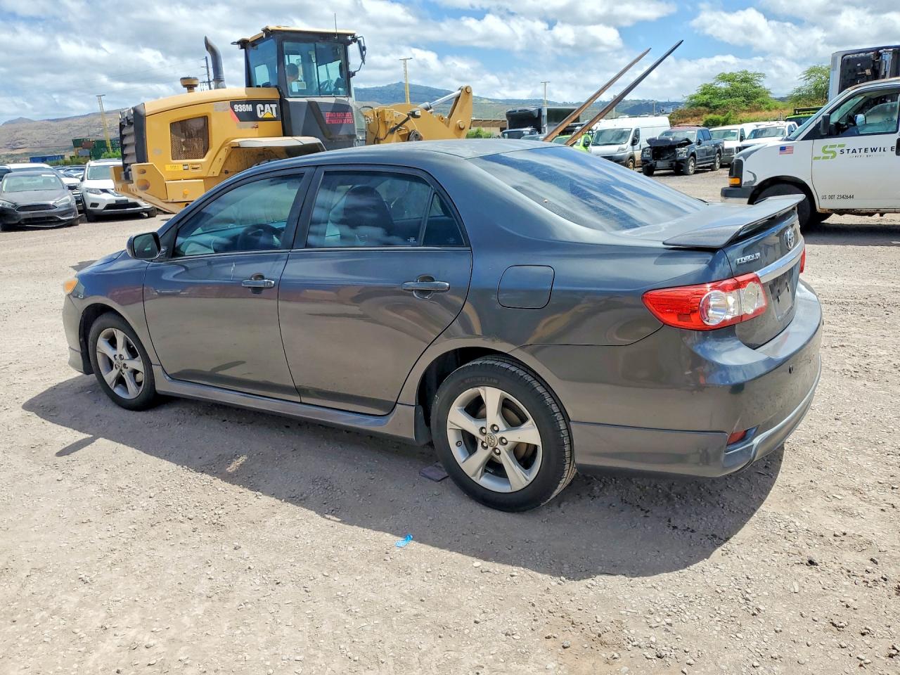 2013 Toyota Corolla L Gray vin: 2T1BU4EE9DC103390
