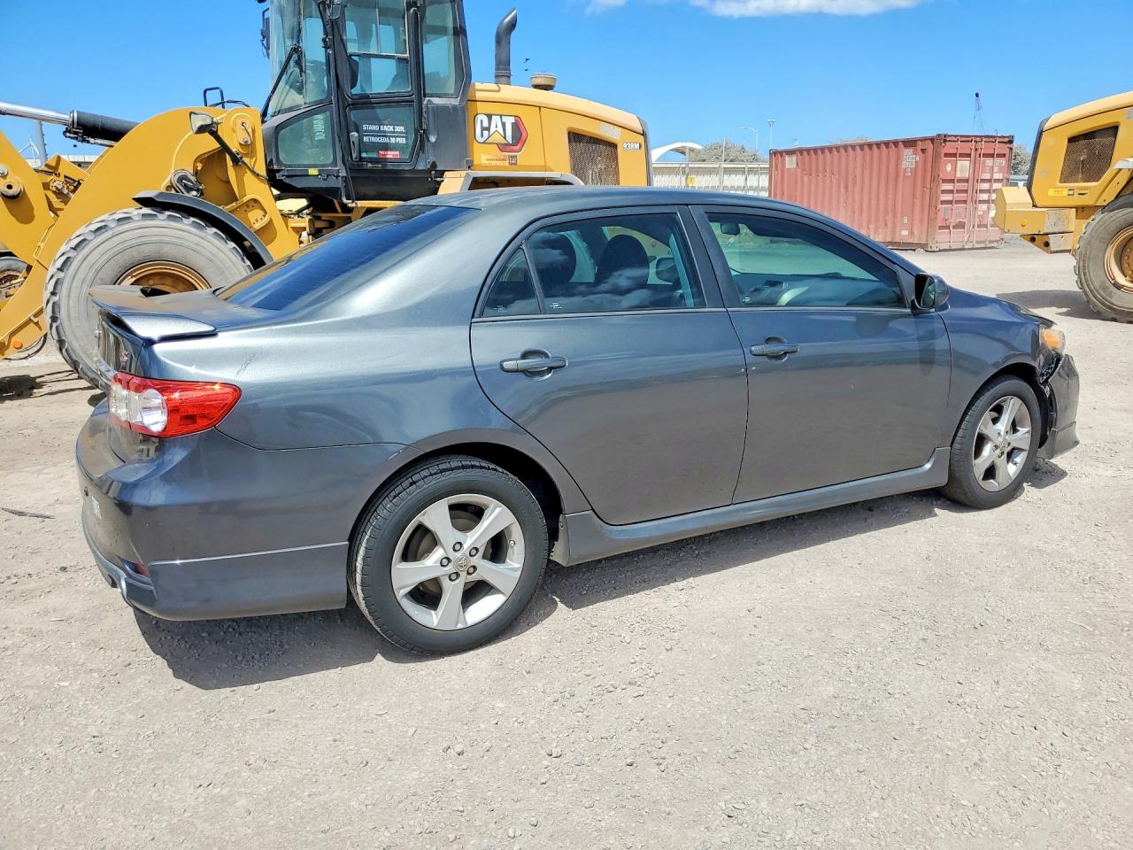 2013 Toyota Corolla L Gray vin: 2T1BU4EE9DC103390