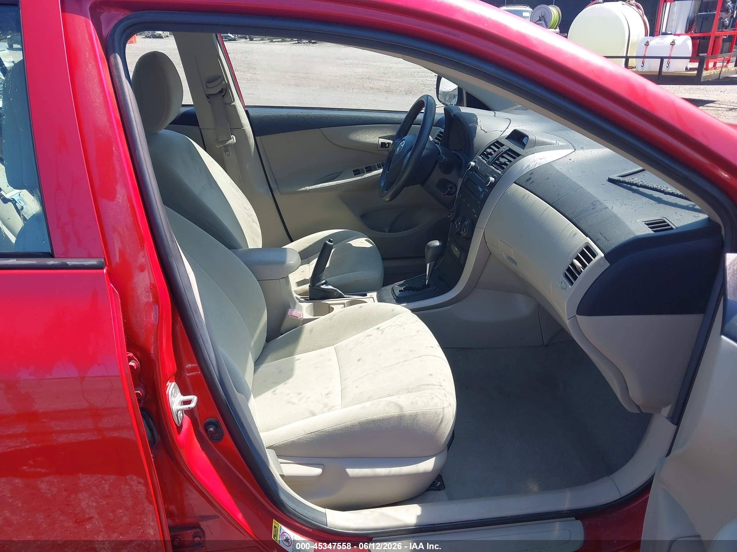 2013 Toyota Corolla L Red vin: 2T1BU4EE9DC109769